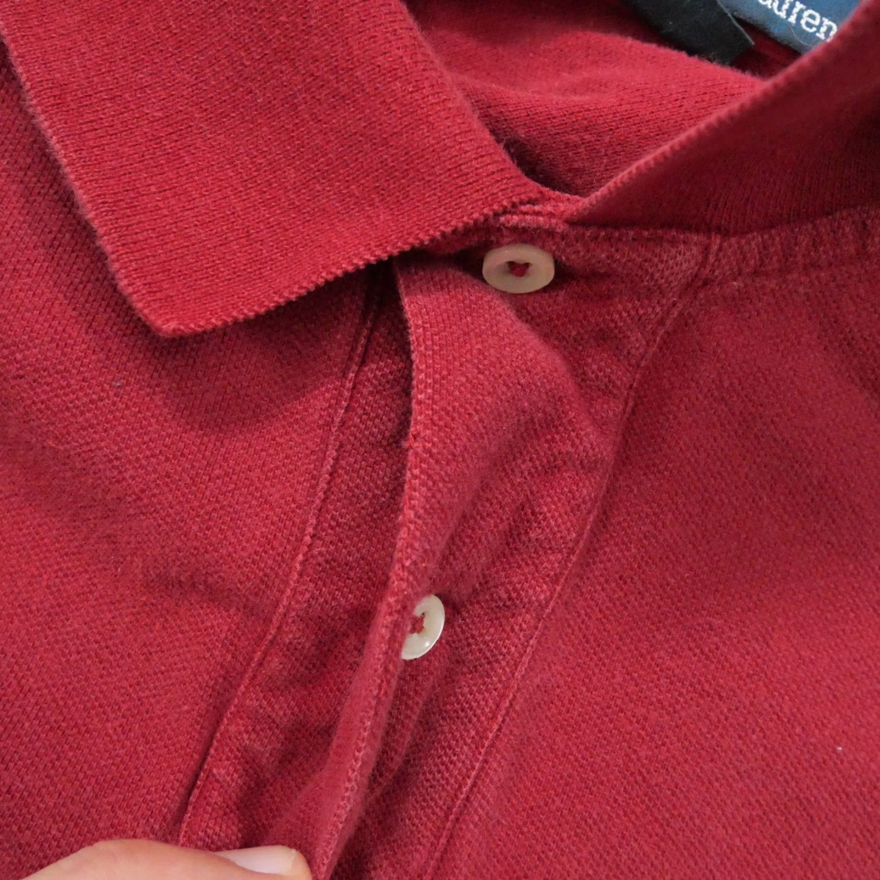 Polo Ralph Lauren VINTAGE Polo Ralph Lauren Shirt Mens 2XL Red Polo Short Sleeve Collared Button Knit Cotton Logo 90s Mens Size US XXL / EU 58 / 5 - 5 Thumbnail