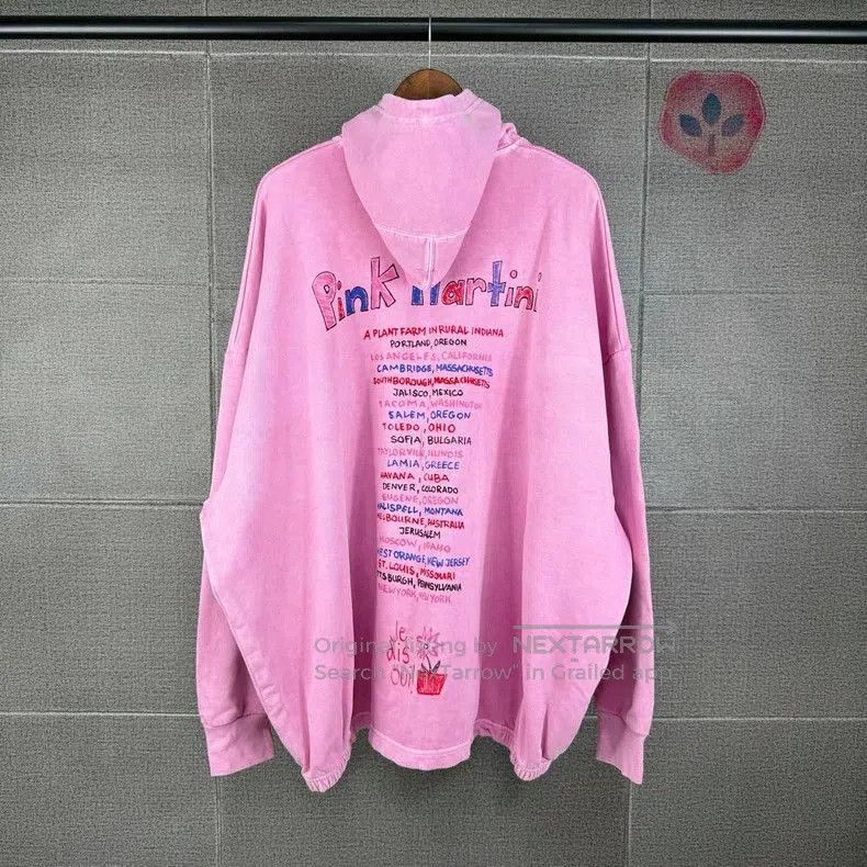 Balenciaga Balenciaga Pink Martini Limited Hoodie. Size US M / EU 48-50 / 2 - 8 Thumbnail