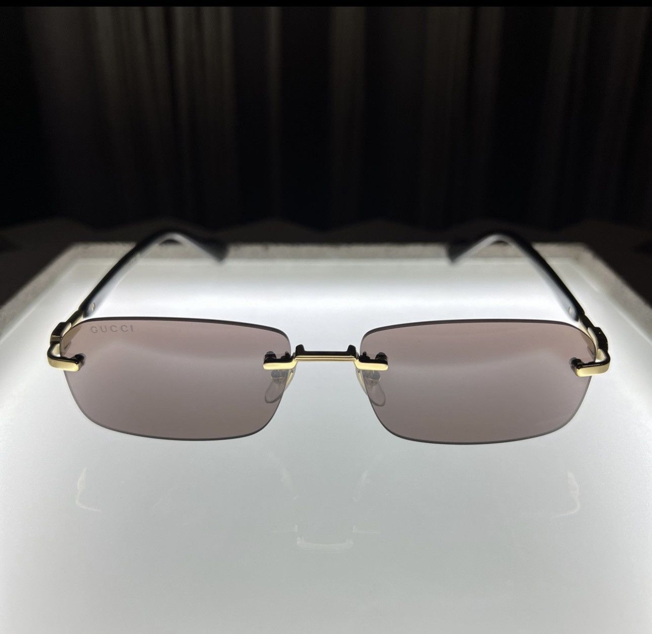 Gucci × Vintage Gucci sunglasses GG1221S 002 Size ONE SIZE - 3 Thumbnail