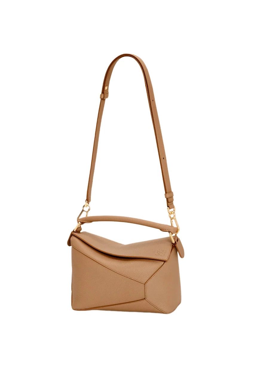 Loewe LOEWE Puzzle Small Toffee Leather Handbag New & Auth Size ONE SIZE - 3 Thumbnail