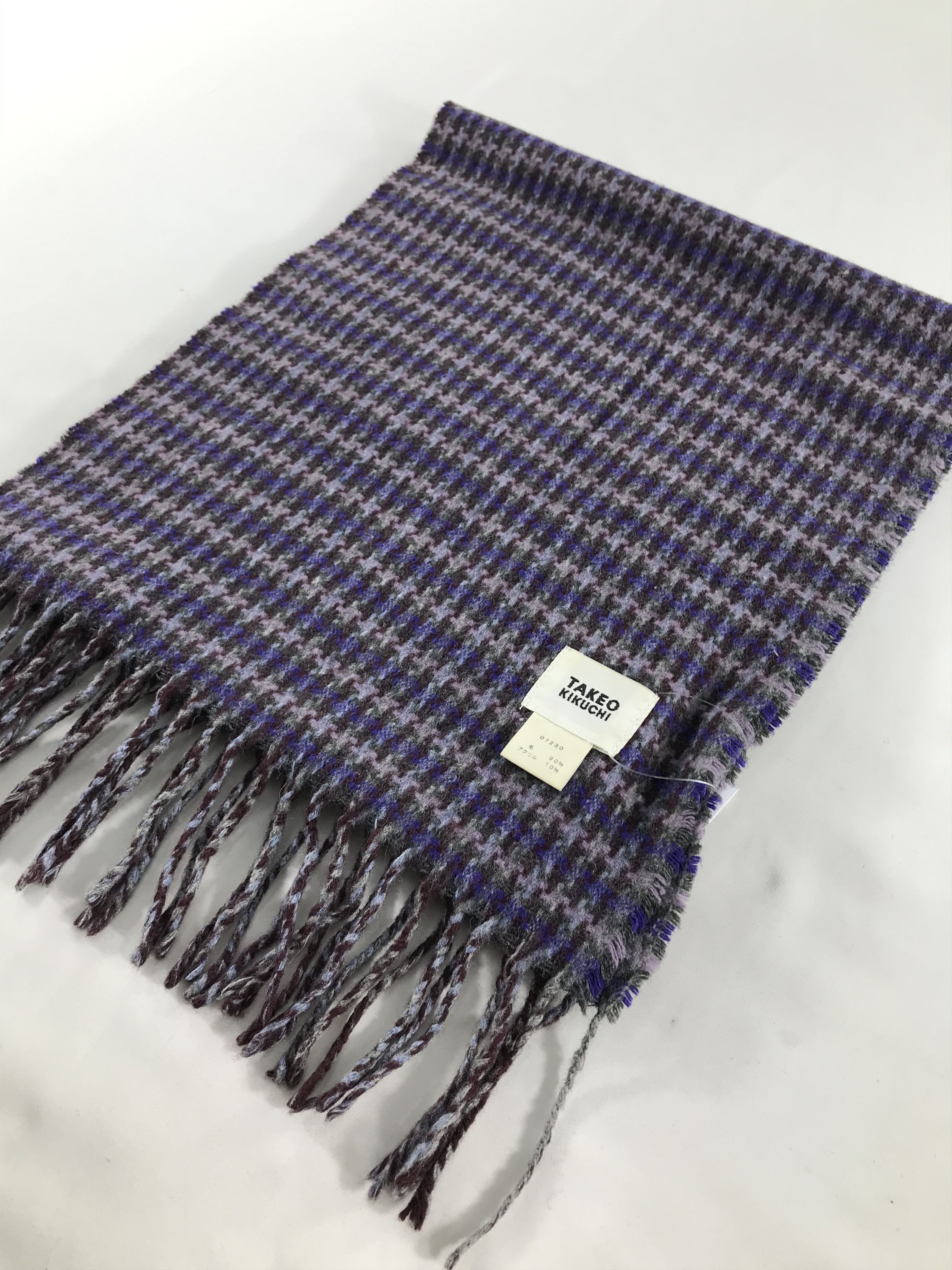 Takeo Kikuchi × Vintage Takeo Kikuchi Scarf / Muffler / Neckwear - WW3044 Size ONE SIZE - 3 Thumbnail