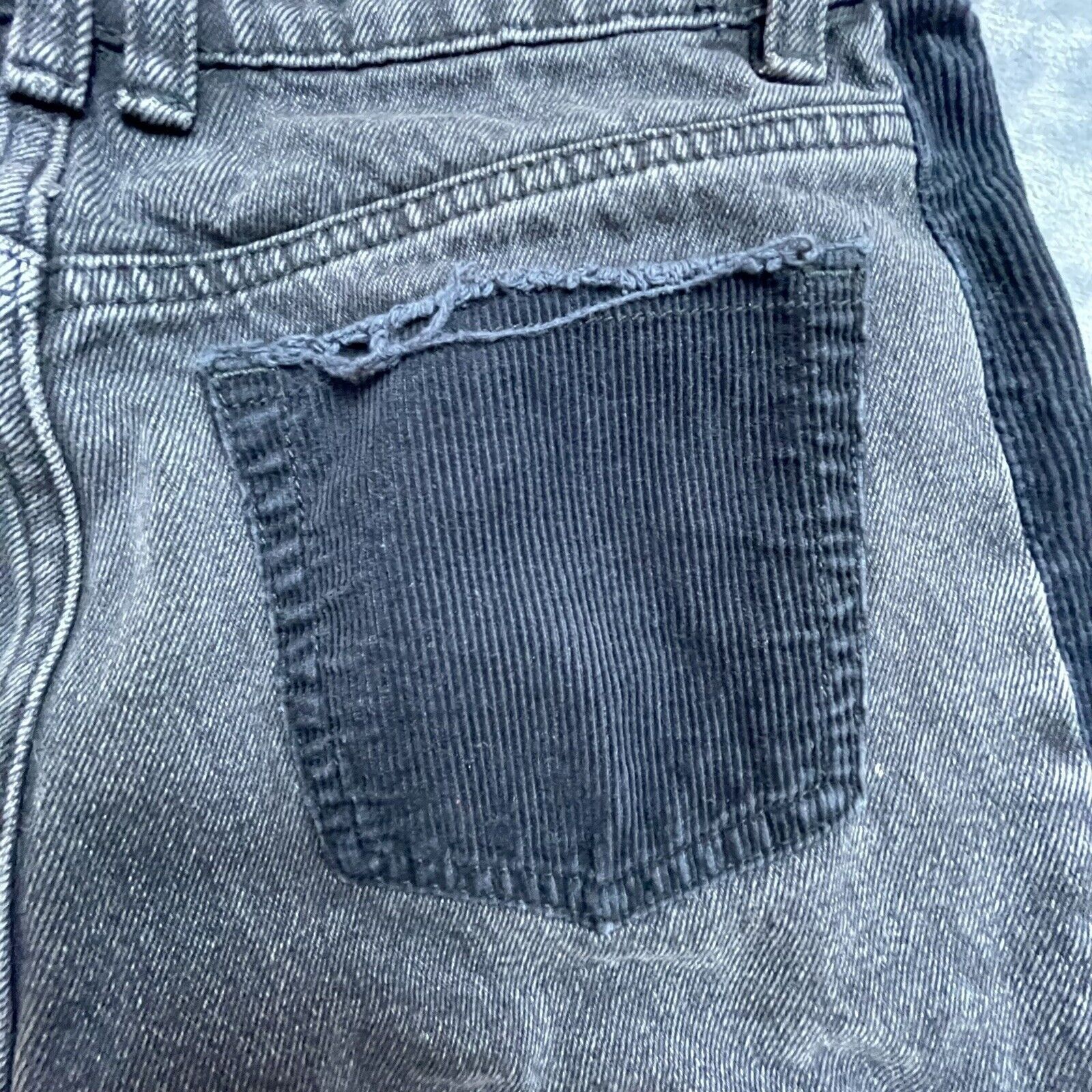 Other initial Designer Jeans Womens S Frayed Streetwear Two Toned Size 28" / US 6 / IT 42 - 5 Thumbnail