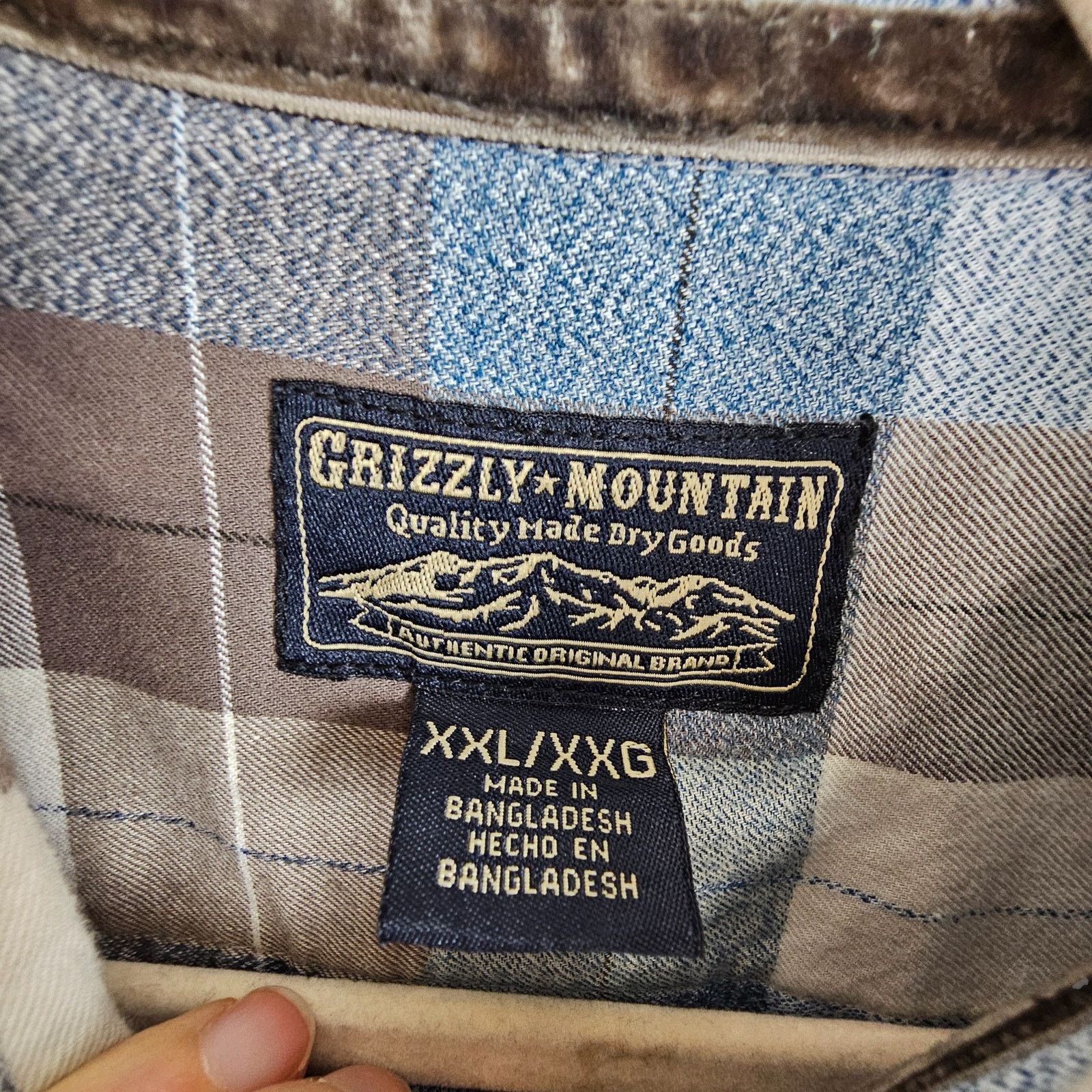 Dakota Grizzly Grizzly Mountain Mens Checker Button Shirt Size XXL Gorpcore Size US XXL / EU 58 / 5 - 6 Thumbnail