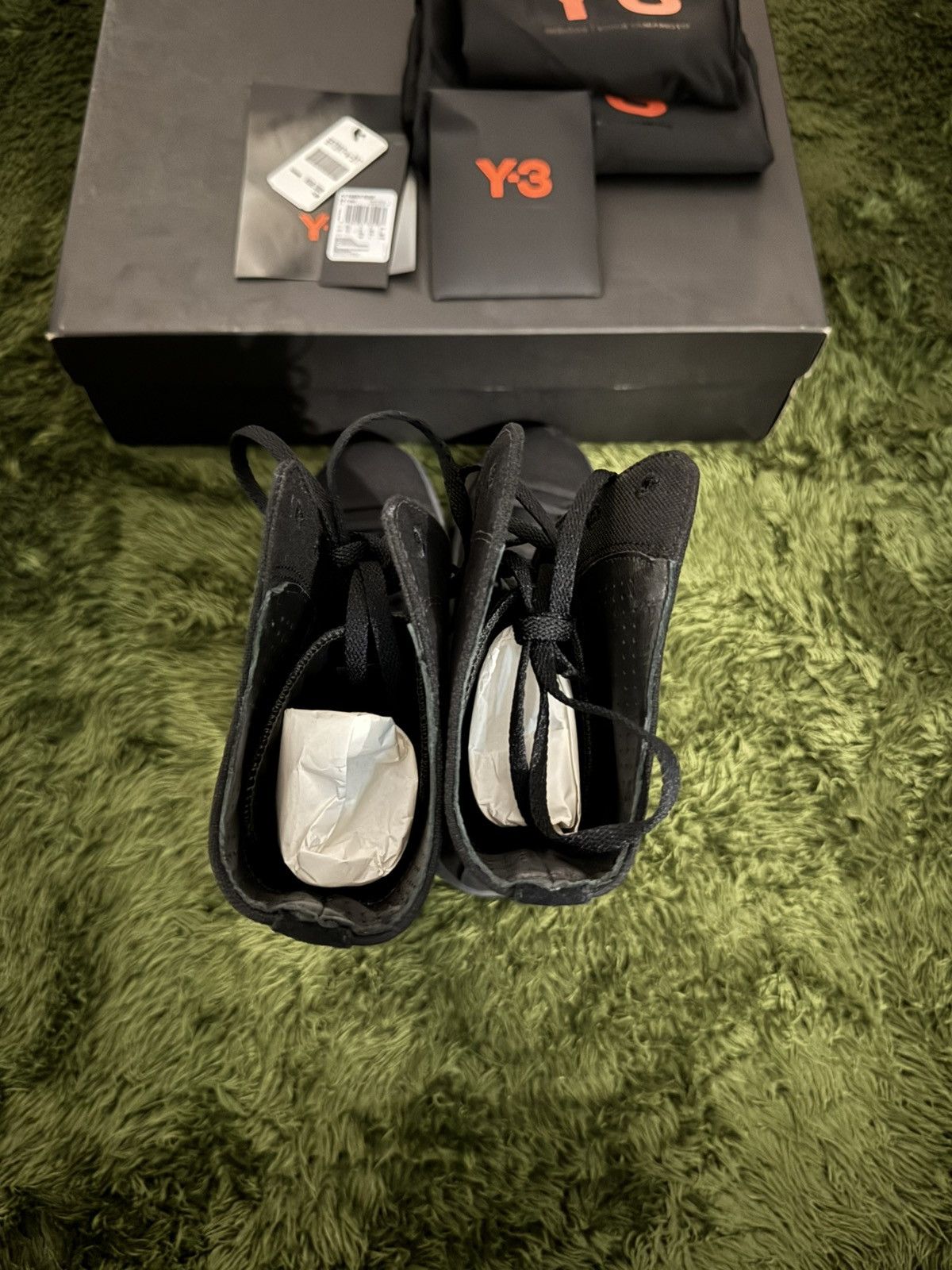 Yohji Yamamoto [US9.5] Y-3 Yohji Yamamoto Yuben Embroidery Logo Boots Size US 9.5 / EU 42-43 - 3 Thumbnail
