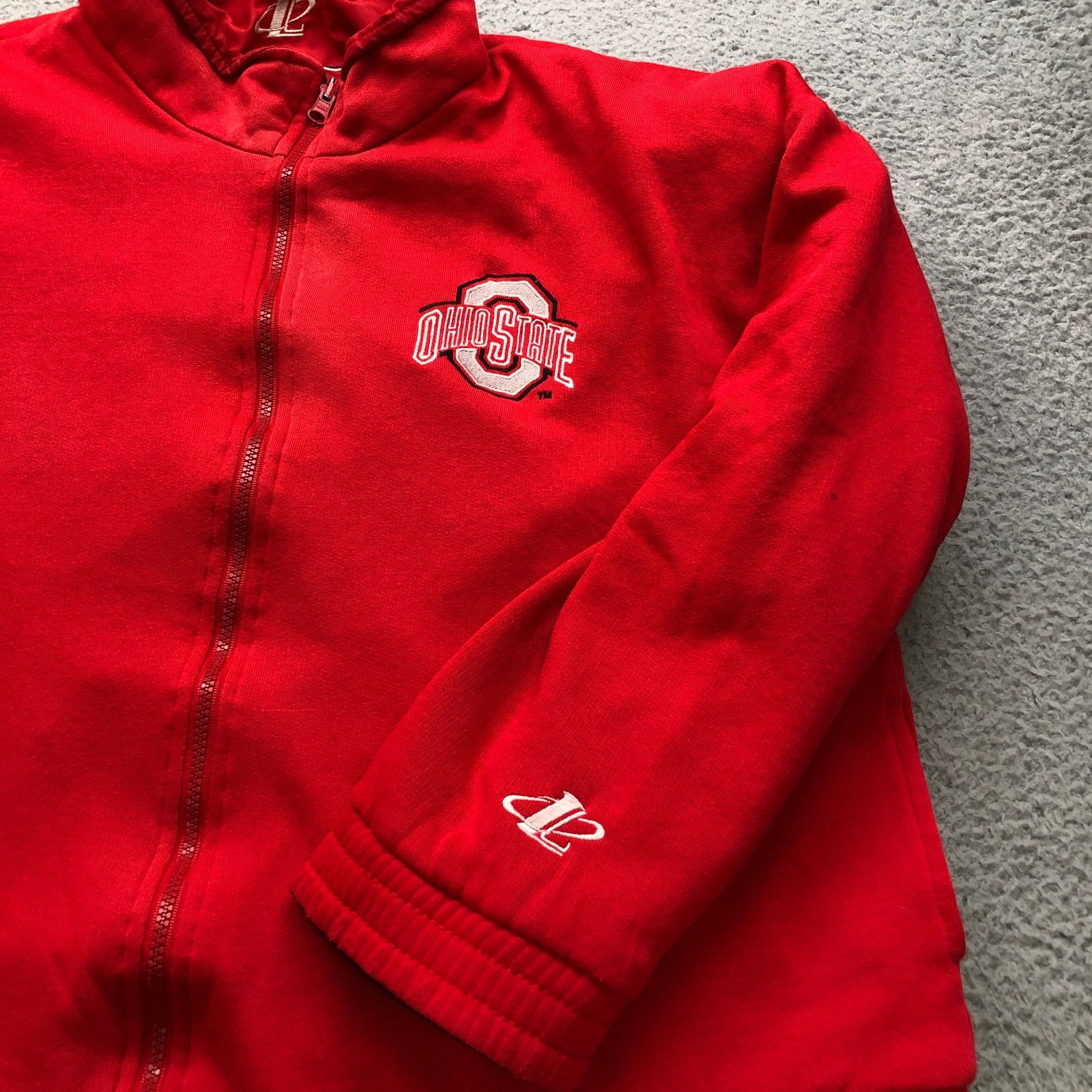 Logo Athletic Vintage 90s Ohio State Buckeyes Reversible Jacket XXL Red Size US XXL / EU 58 / 5 - 13 Thumbnail