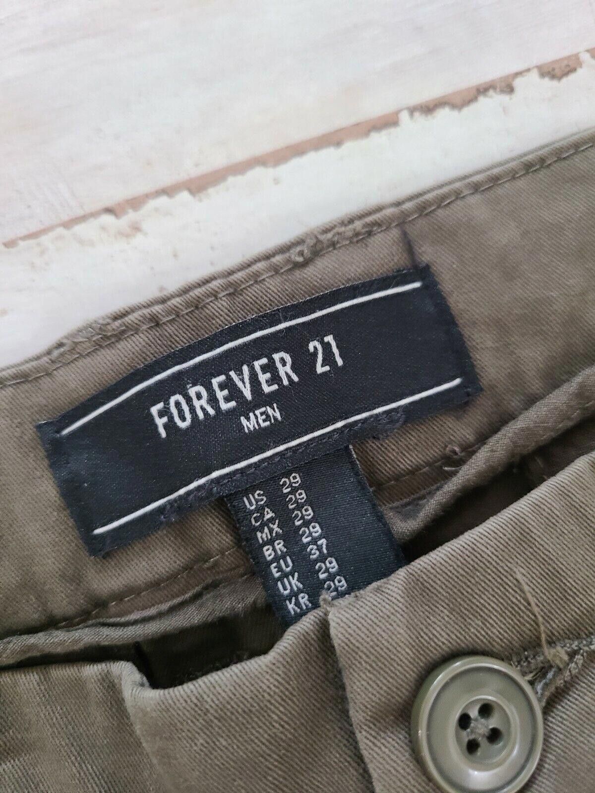 Forever 21 Forever 21 Men Pants 29 Green NWT chino Size US 29 - 2 Thumbnail