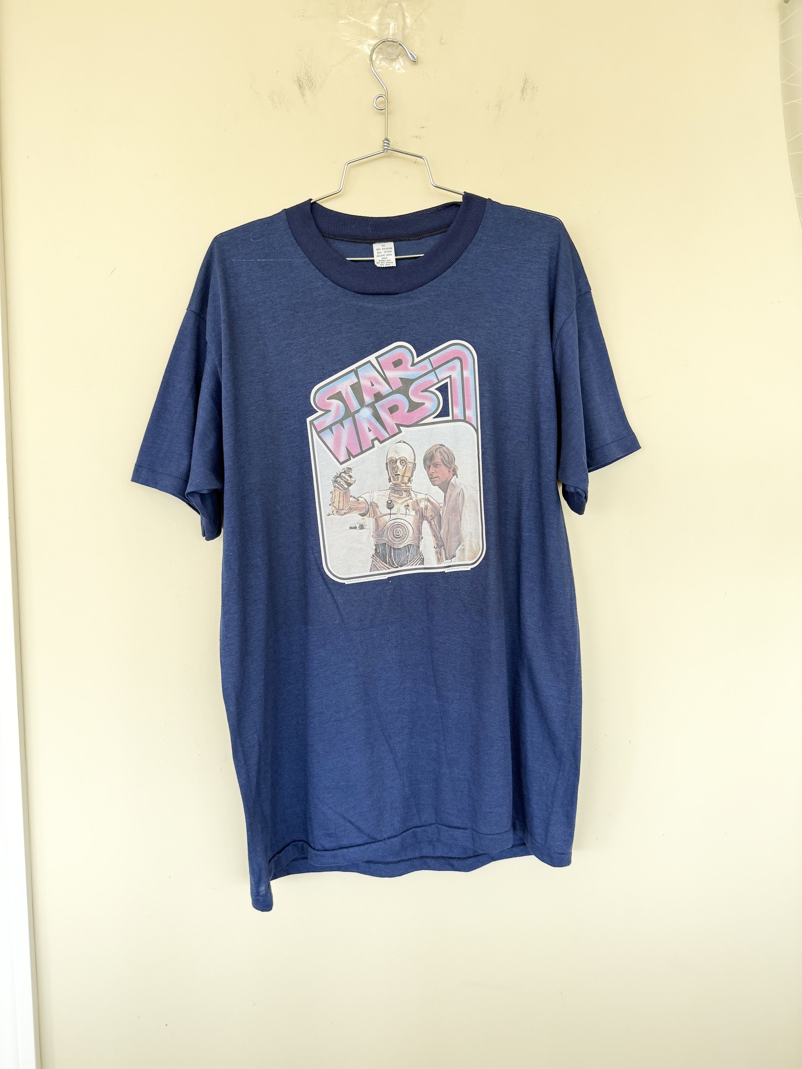 Vintage Vintage STAR WARS Tee Size US XL / EU 56 / 4 - 1 Thumbnail