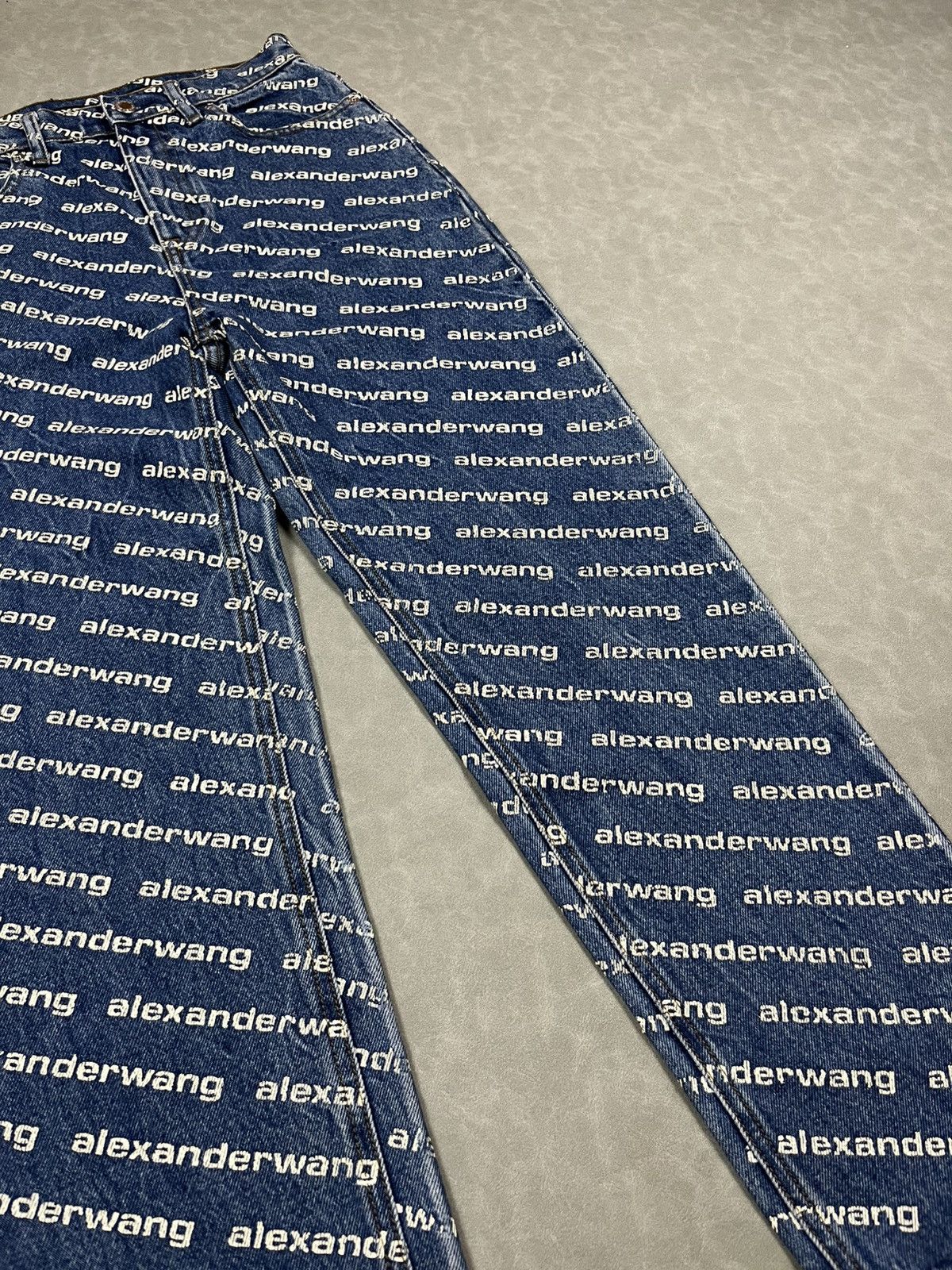 Alexander Wang Alexander wang overprint denim pants Size US 26 / EU 42 - 6 Thumbnail