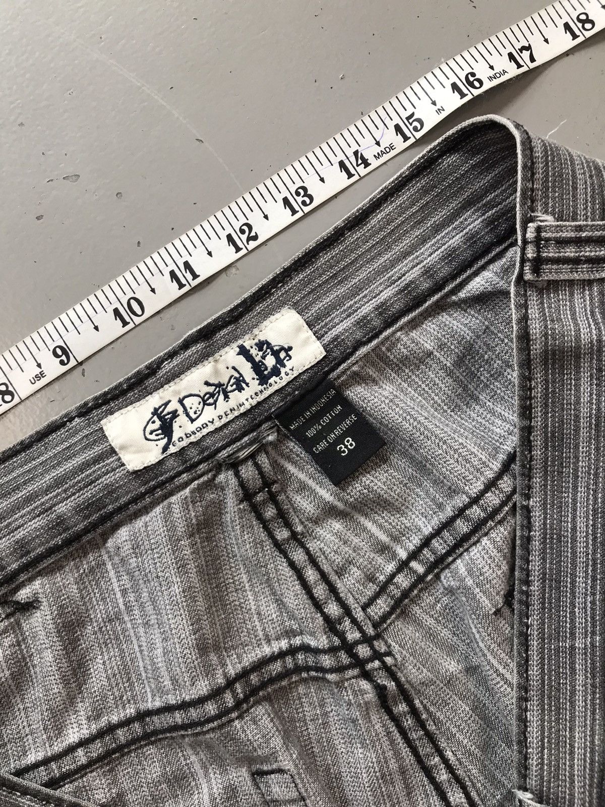 Vintage Vintage god body denim technology denim jort Size US 38 / EU 54 - 6 Thumbnail