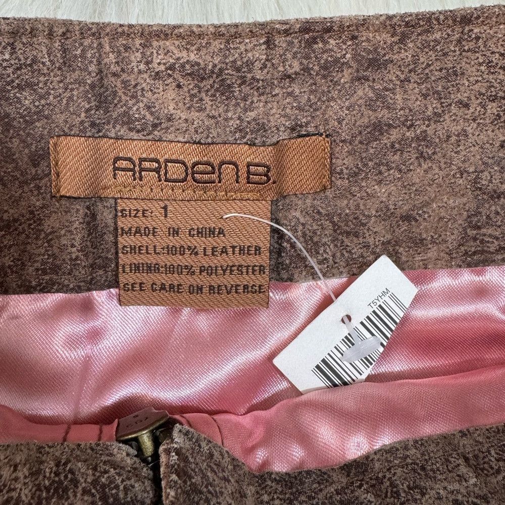 Other Arden B Genuine leather Pencil Front Zipper adjustable Sli Size 25" / US 0 / IT 36 - 2 Thumbnail