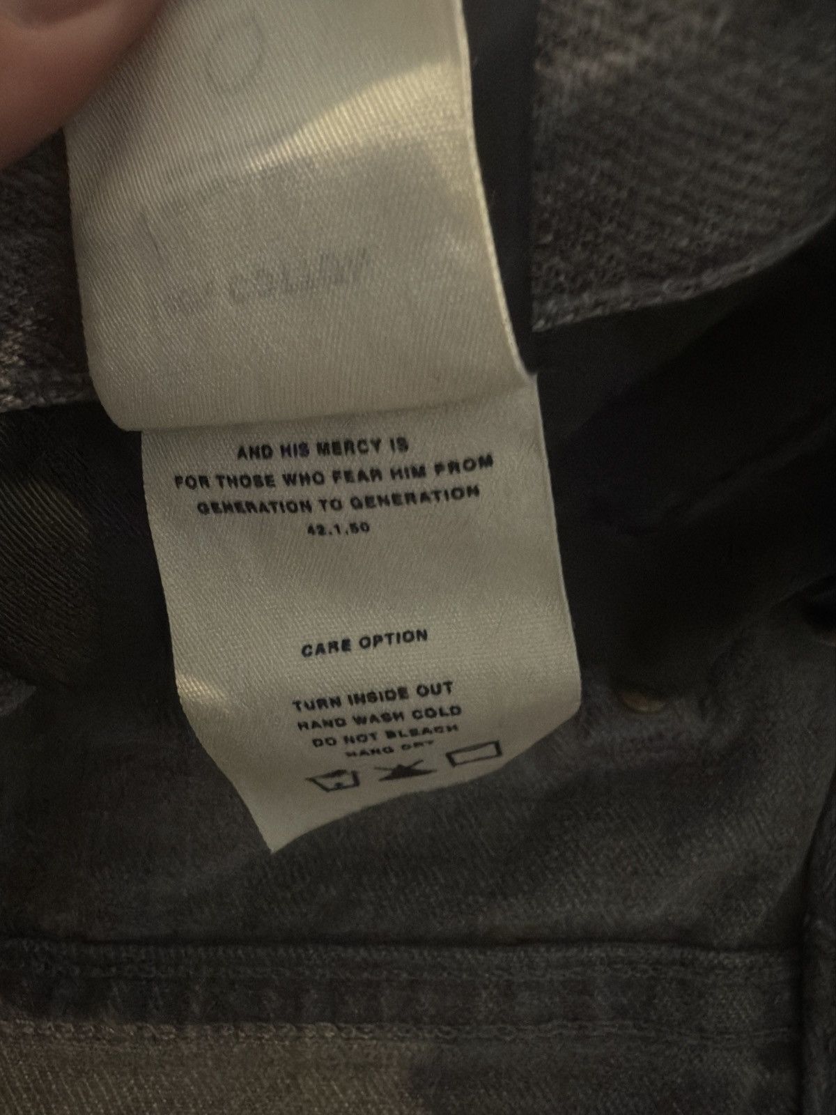 Fear of God Fear of God x Union Paint-splatter Denim 29 Selvedge Denim Size US 29 - 12 Thumbnail