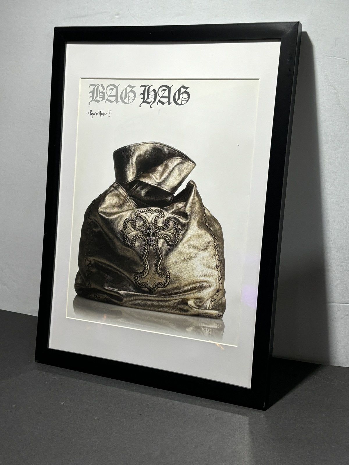 Chrome Hearts *Chrome Hearts* ‘Bag Hag’ Framed Poster Size ONE SIZE - 2 Thumbnail