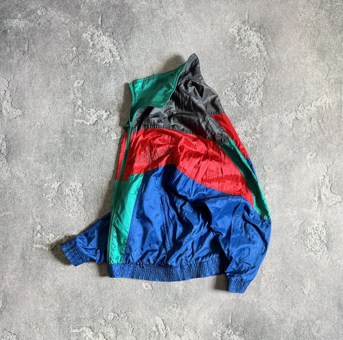 Adidas × Vintage Adidas M/L zip track light Olympian jacket retro vintage 90s Size US L / EU 52-54 / 3 - 1 Thumbnail