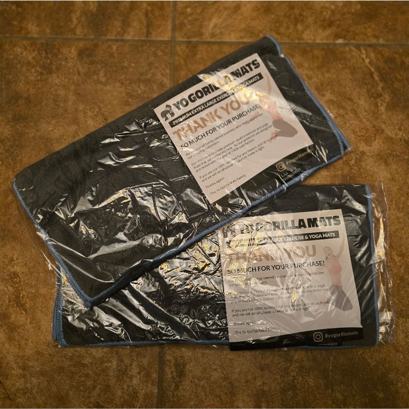 Other Grey | YO GORILLA MATS | Premium Yoga Mat Size ONE SIZE - 4 Thumbnail