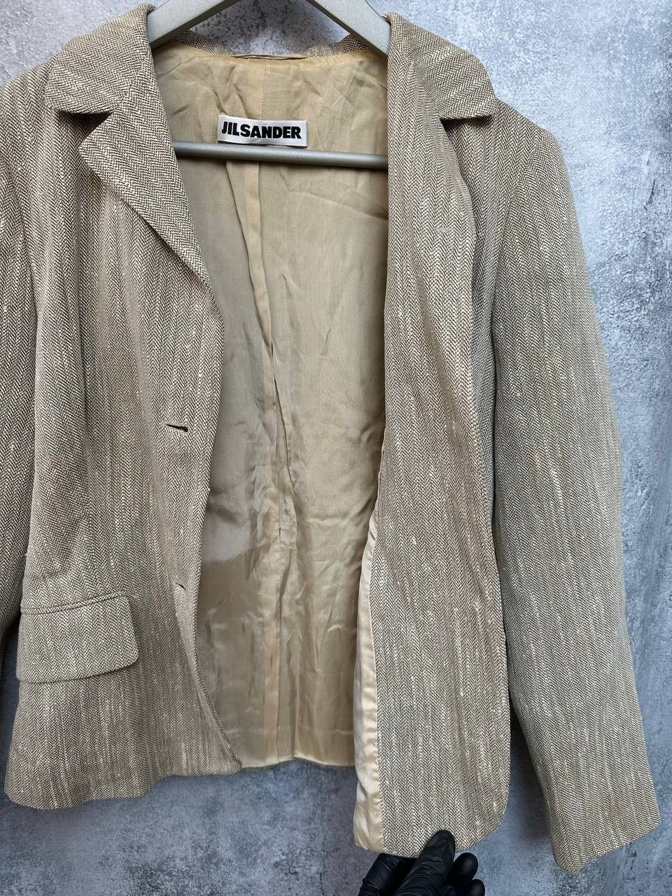 Jil Sander Jil Sander Tailored Blazer Silk Wool Blend Made in Germany Size XS / US 0-2 / IT 36-38 - 10 Thumbnail