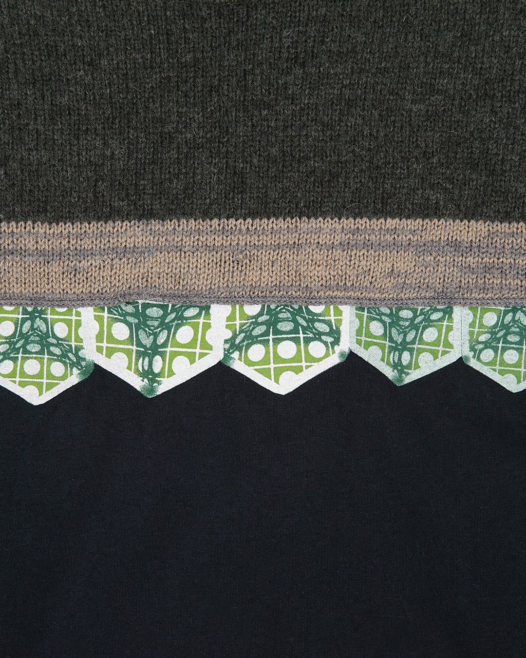 Miu Miu Miu Miu Mens F/W2003 Graphic Mohair Tee Size US M / EU 48-50 / 2 - 3 Thumbnail