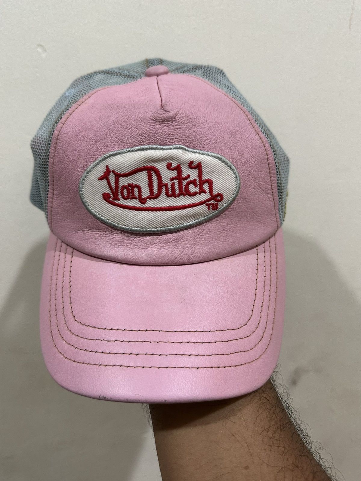 Vintage VTG Limited Edition Leather Trucked Hat Size ONE SIZE - 2 Thumbnail
