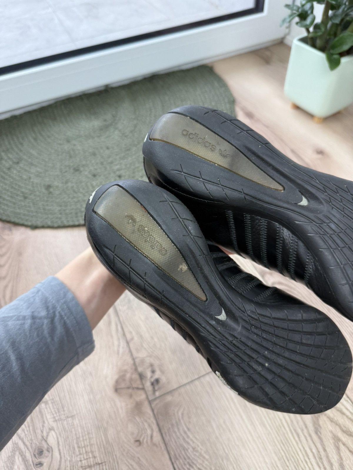 Adidas × Vintage Adidas Goodyear 00sLeather Driving Shoes Vintage Y2k Hype Size US 9.5 / EU 42-43 - 8 Thumbnail