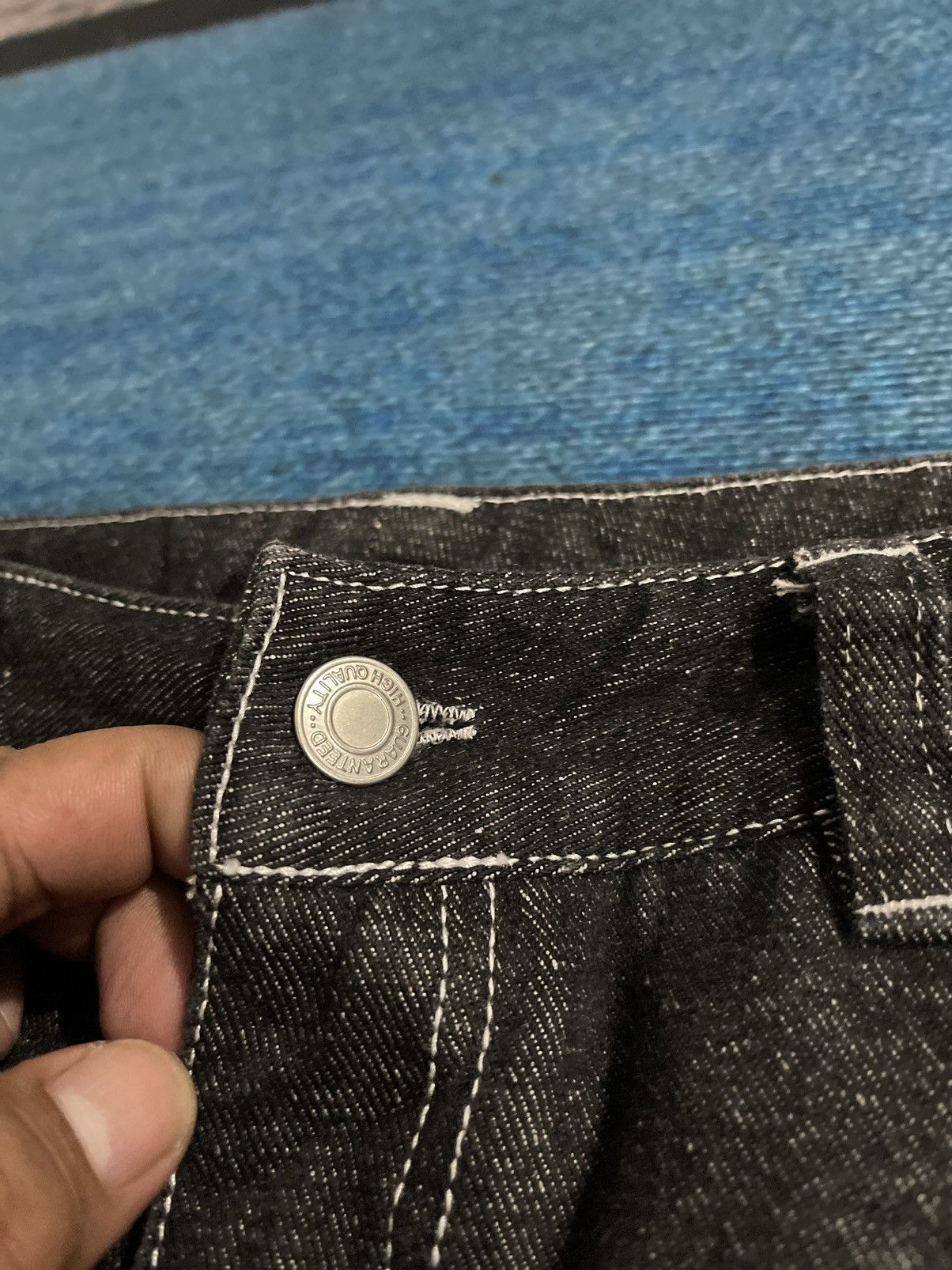 Japanese Brand Rare Design patchwork Unbrand Denim Size US 31 - 9 Thumbnail