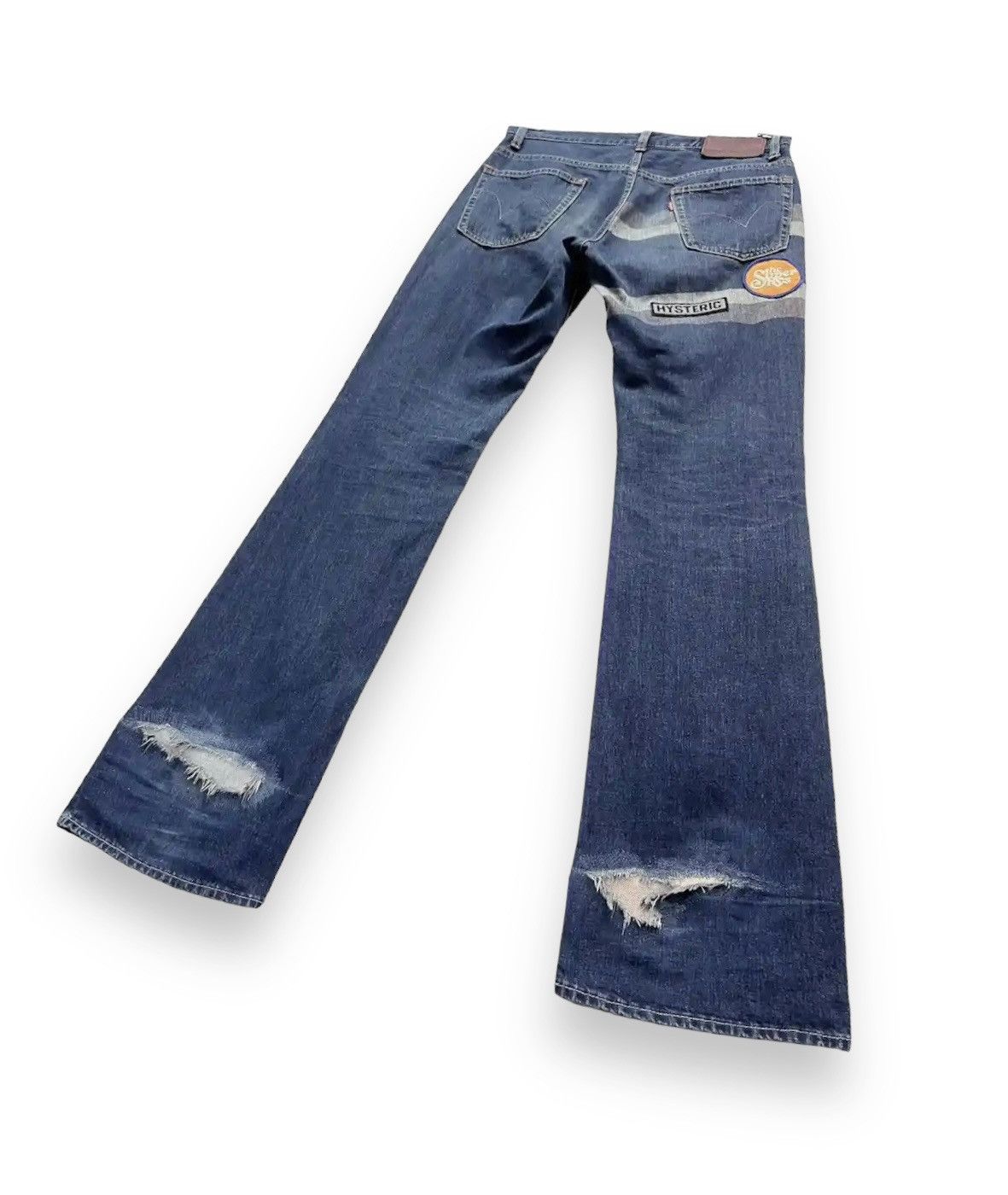 Hysteric Glamour SICK90’s FLARE💥HYSTERIC GLAMOUR KINKY Denim Made In Japan🔥 Size 30" / US 8 / IT 44 - 2 Thumbnail