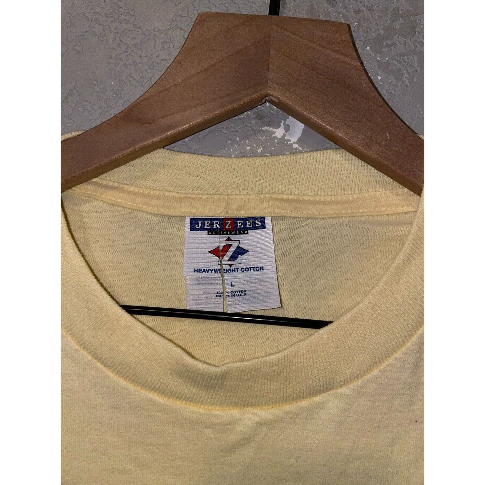 Jerzees Vintage Dad Shirt Against Dirty Diapers Joke Shirt Tee VTG L Size US L / EU 52-54 / 3 - 5 Thumbnail