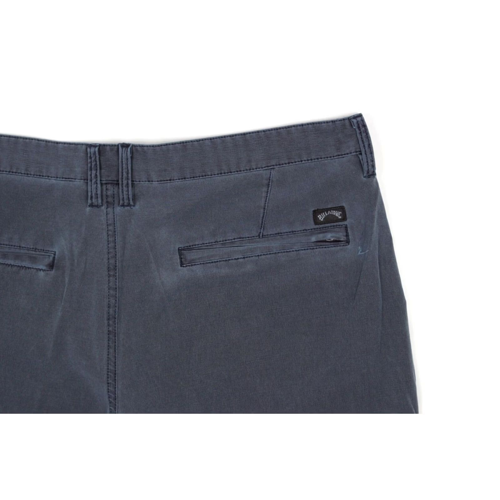 Billabong Billabong Men's Crossfire Wave Washed Shorts 36 Indigo Blue Mid Length Indigo Beach Outdoor Quick Dry Pockets Logo Zipper Size US 36 / EU 52 - 3 Thumbnail