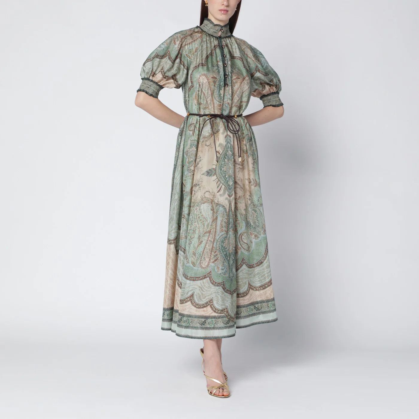 Zimmermann o1d2blof0526 Billow Dress in Multicolor Size L / US 10 / IT 46 - 2 Thumbnail
