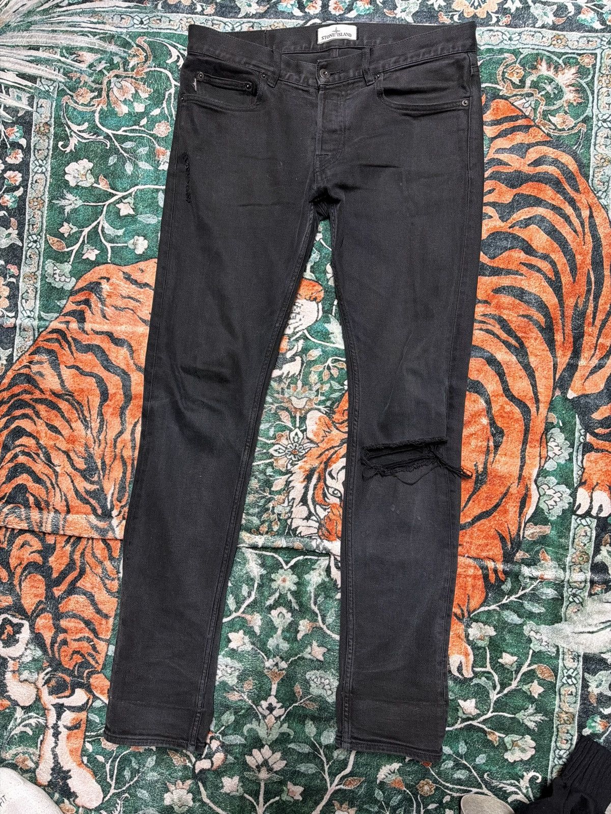 Stone Island Stone Island Ripped Jeans Size US 34 / EU 50 - 1 Thumbnail