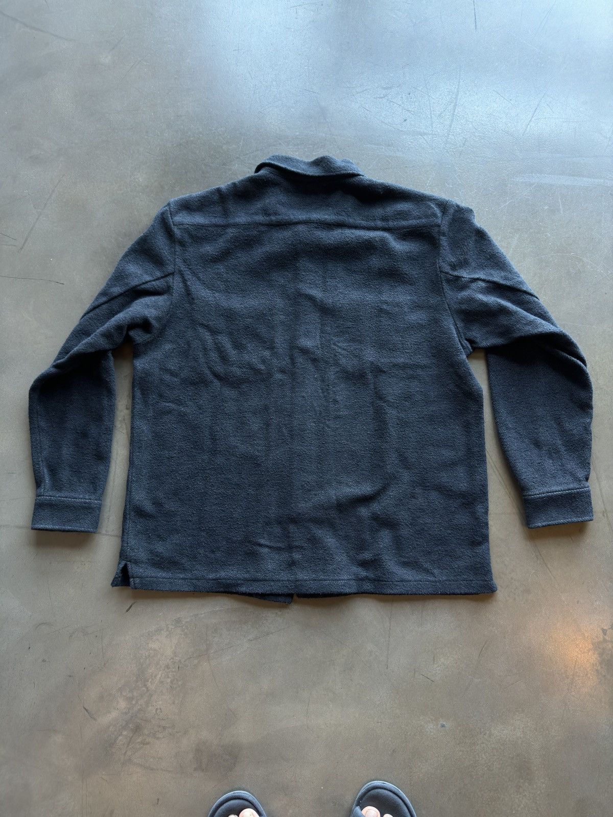 だぶる Supreme brushed flannel twill shirt L