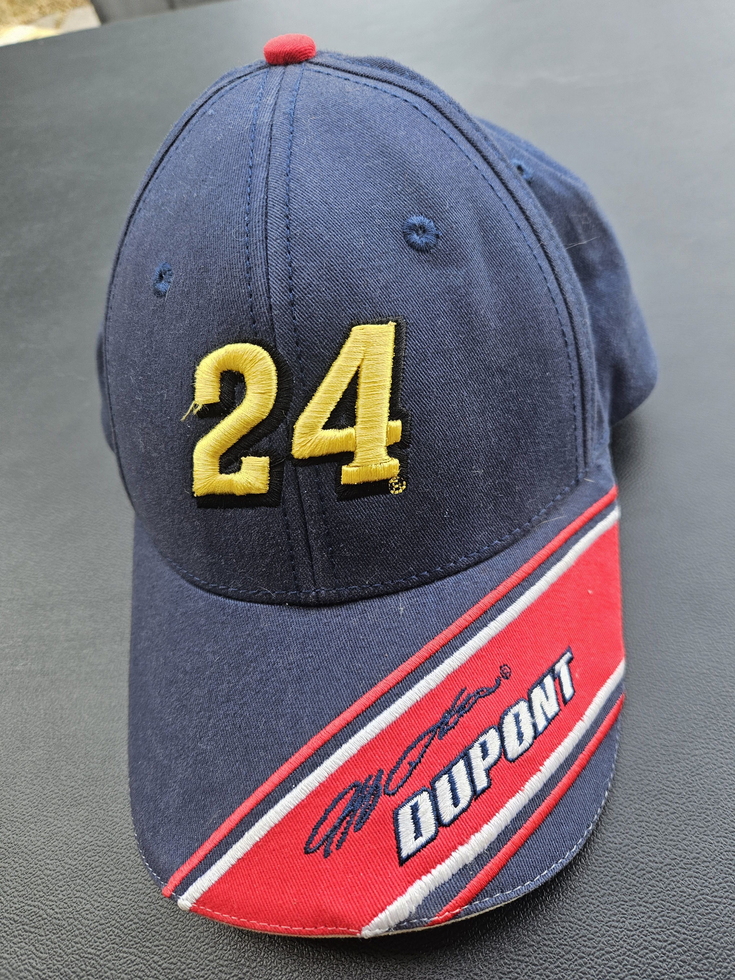 NASCAR Nascar Jeff Gordon Dupoint Y2K Hendricks Motorsports Hat Size ONE SIZE - 1 Thumbnail