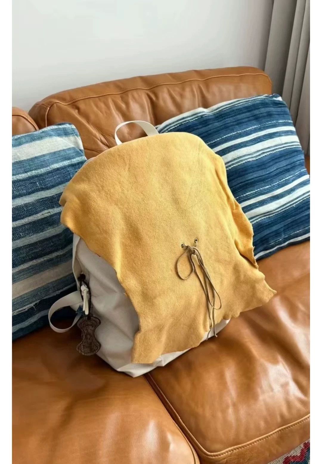 Visvim Visvim 24aw U.t. Rucksack 22L Ivory Cordura deer leather Size ONE SIZE - 4 Thumbnail