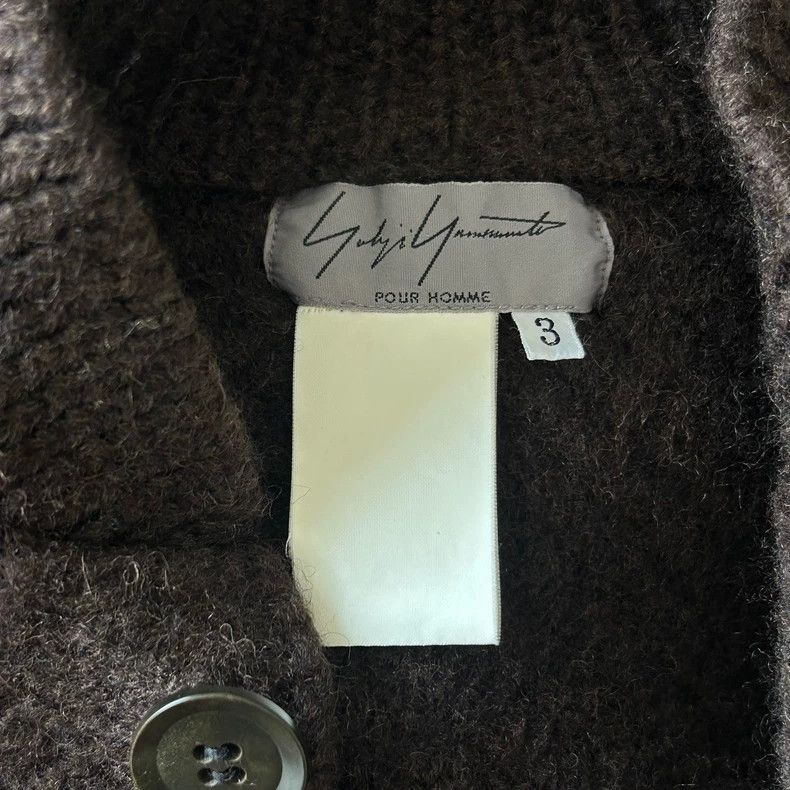 Yohji Yamamoto Yohji Yamamoto 01 Faw Mafia Rolled Sweater Jacket 2506-Next Size US L / EU 52-54 / 3 - 6 Thumbnail