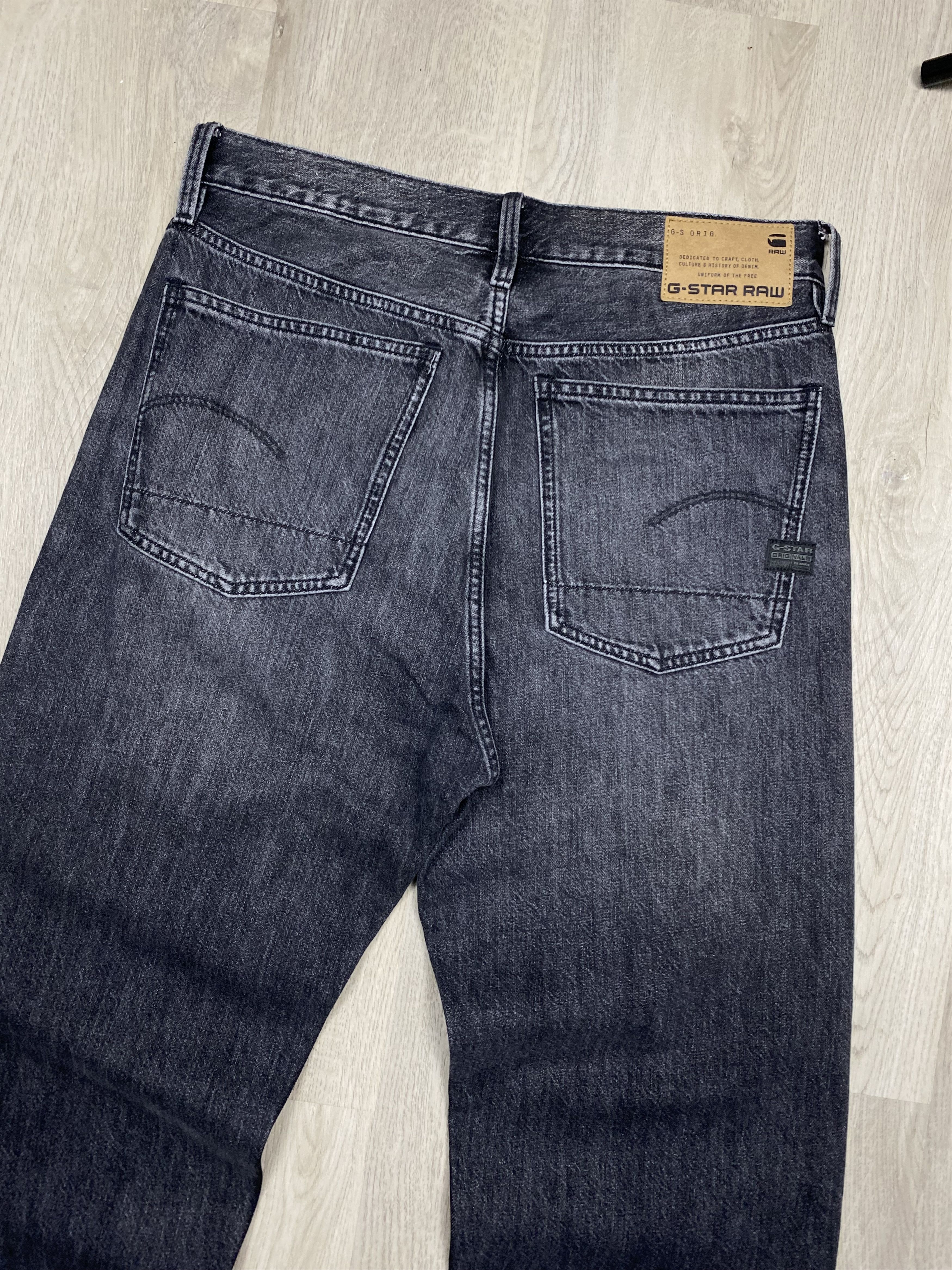 G-Star G Star Raw Mens Relaxed Straight Denim Pants Jeans Size US 32 / EU 48 - 7 Thumbnail