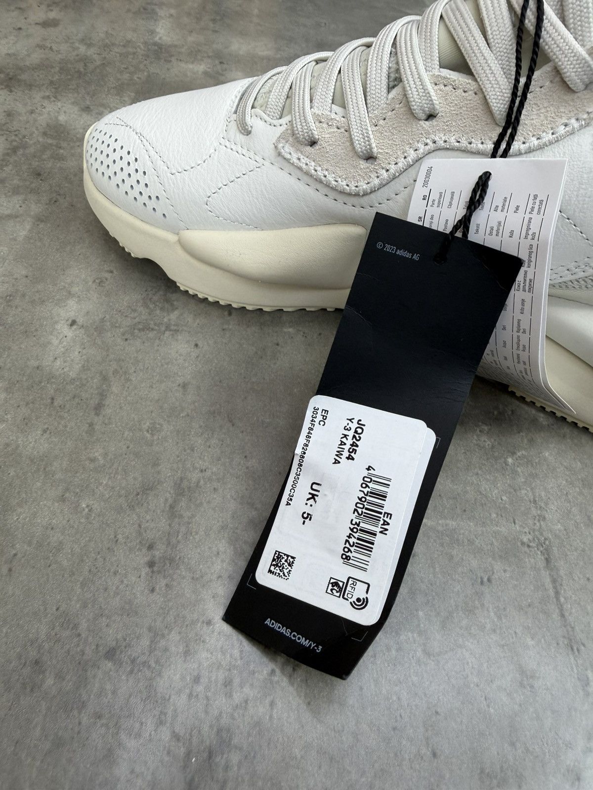 Adidas Adidas Y-3 Kaiwa Beige Sneakers Size 38 2/3 Size US 7.5 / IT 37.5 - 8 Thumbnail