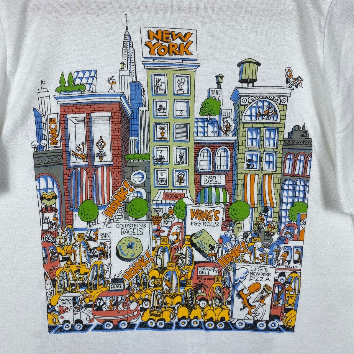 Vintage Vintage 90's NEW YORK Empire State Building Graphic Size US M / EU 48-50 / 2 - 6 Thumbnail