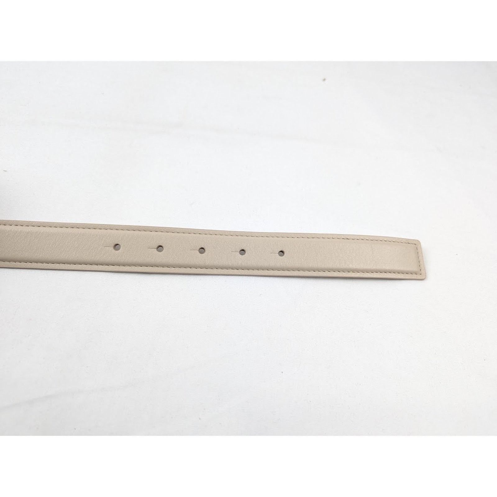 Amiri o1rshd1 Size:95 / MA Belt in Alabaster Size 38 - 5 Thumbnail