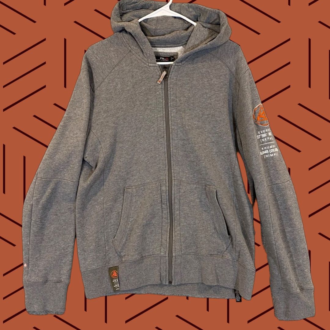 Ralph Lauren Ralph Lauren RLX Hoodie Womens Medium Gray MT EVEREST Mountains Hiking Trail Size M / US 6-8 / IT 42-44 - 1 Thumbnail