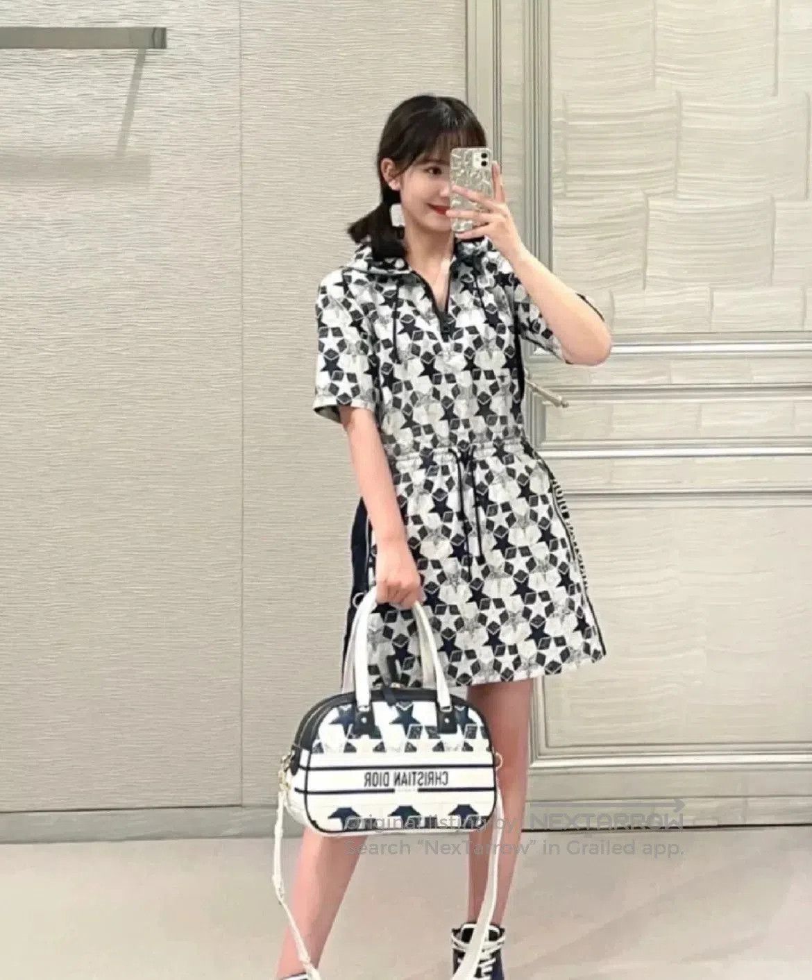 Dior Dior Star Print Dress. Size XS / US 0-2 / IT 36-38 - 8 Thumbnail