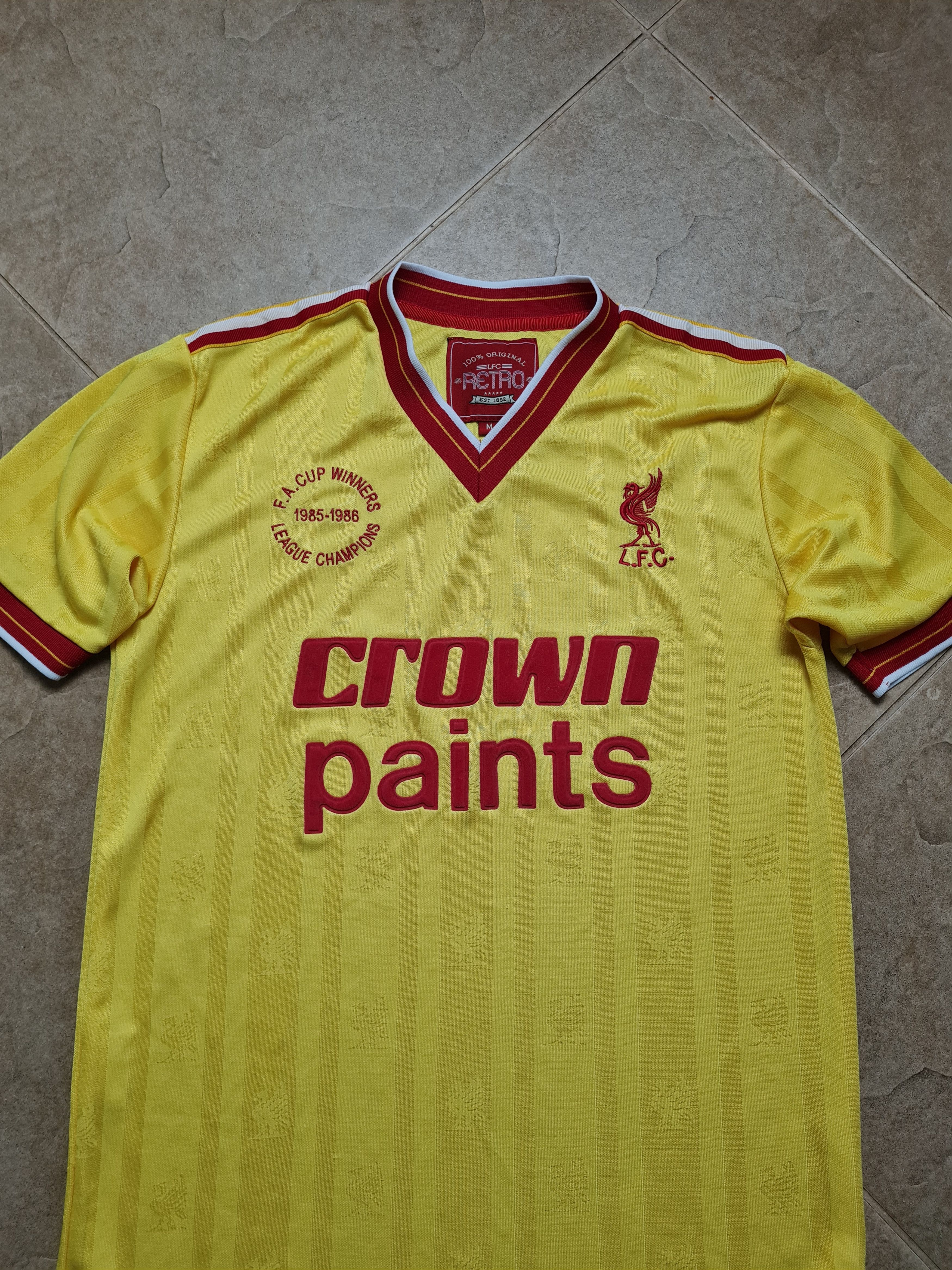 Other Archiv Jersey Liverpool F. A Cup Winner1985/1986 Retro Shirt Size US M / EU 48-50 / 2 - 2 Thumbnail