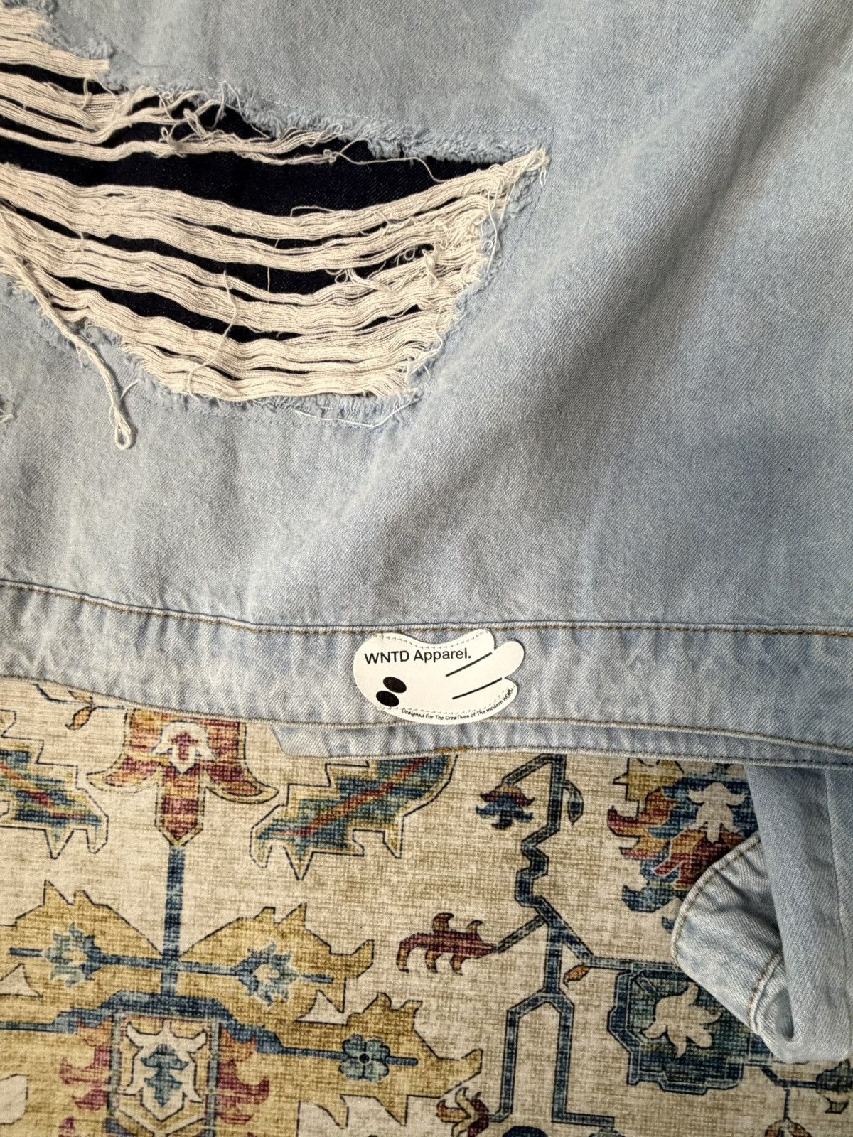 Other WNTD Apparel Denim Jacket Size US XXL / EU 58 / 5 - 4 Thumbnail