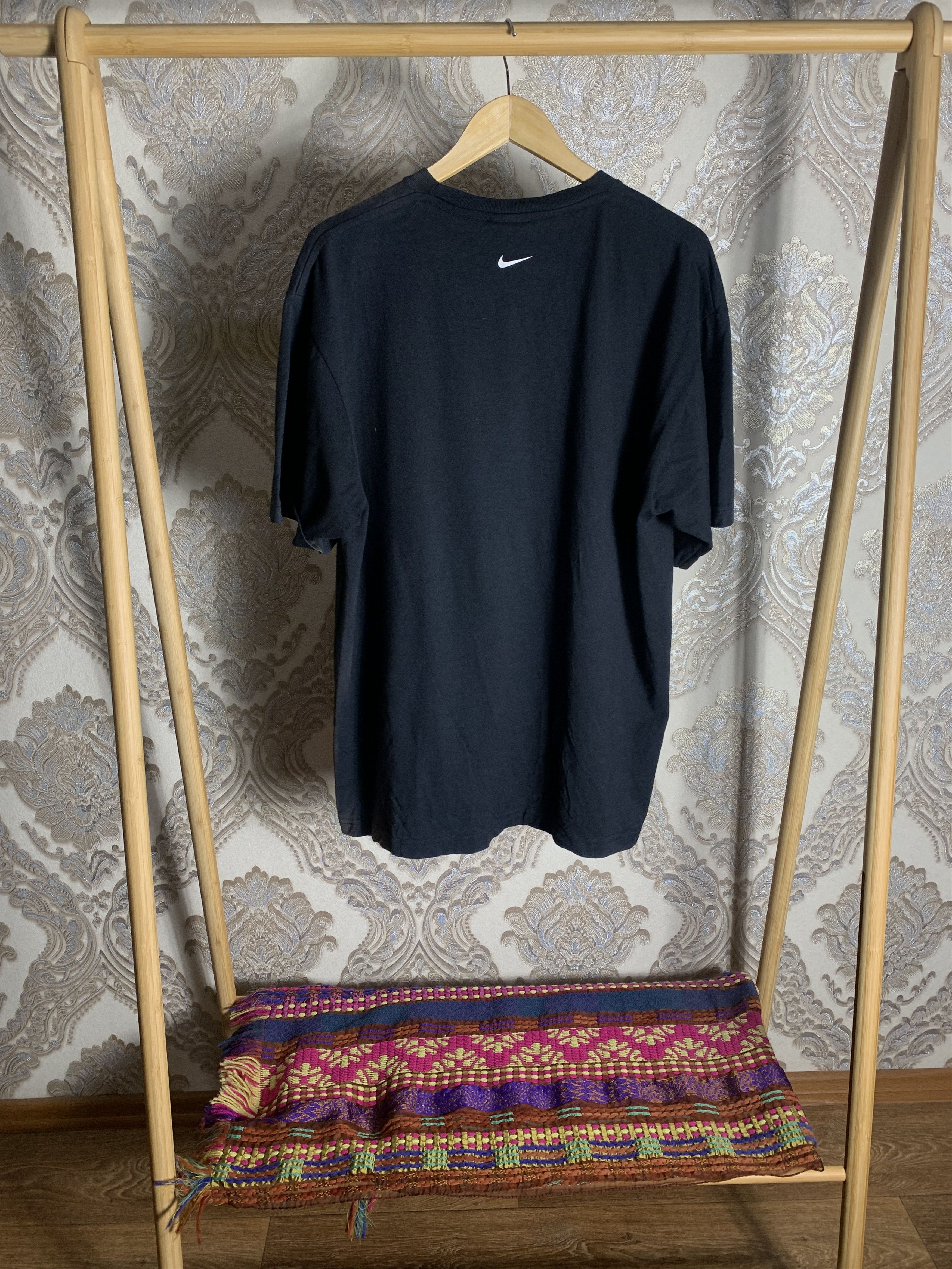 Nike VINTAGE NIKE BIG LOGO SWOOSH T-SHIRT RETRO DRILL Y2K 90s Size US XL / EU 56 / 4 - 7 Thumbnail