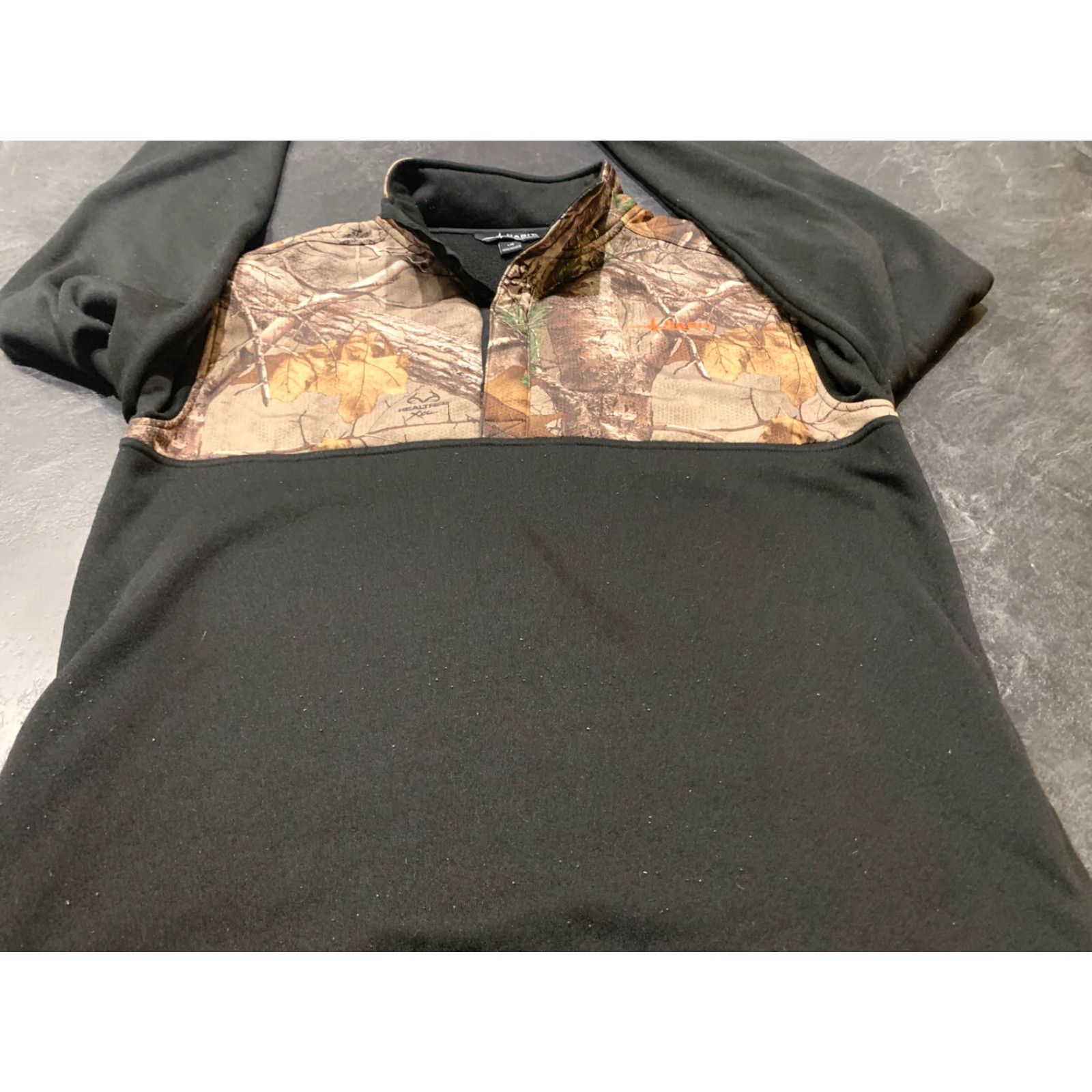 Realtree Habit Realtree Camo Jacket Large Brown Fleece Lined 1/2 Zip Outdoor Men’s Size US L / EU 52-54 / 3 - 2 Thumbnail