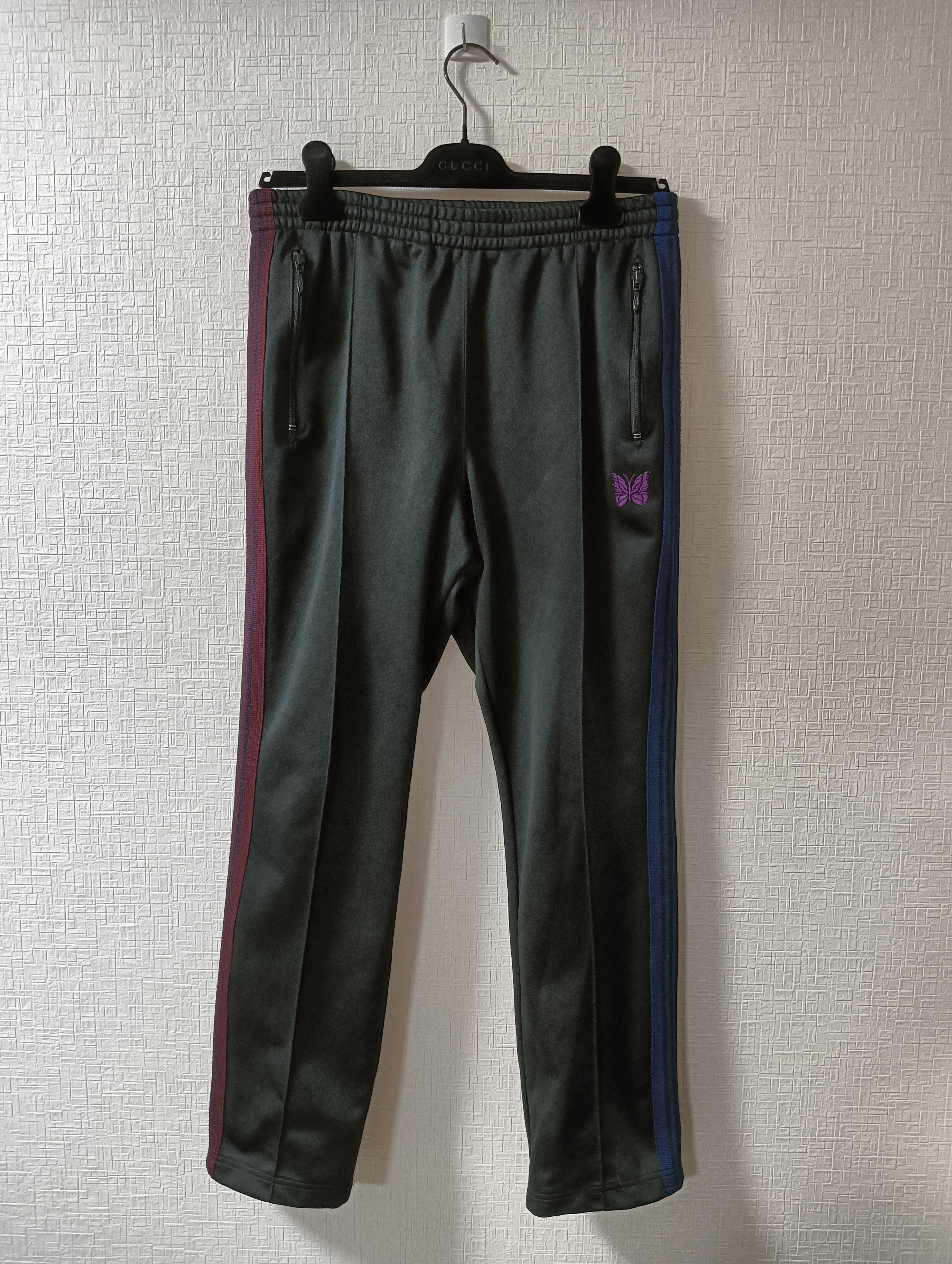 Needles narrow Track Pants ブラック、ピンク Needles track pants narrow - Gem
