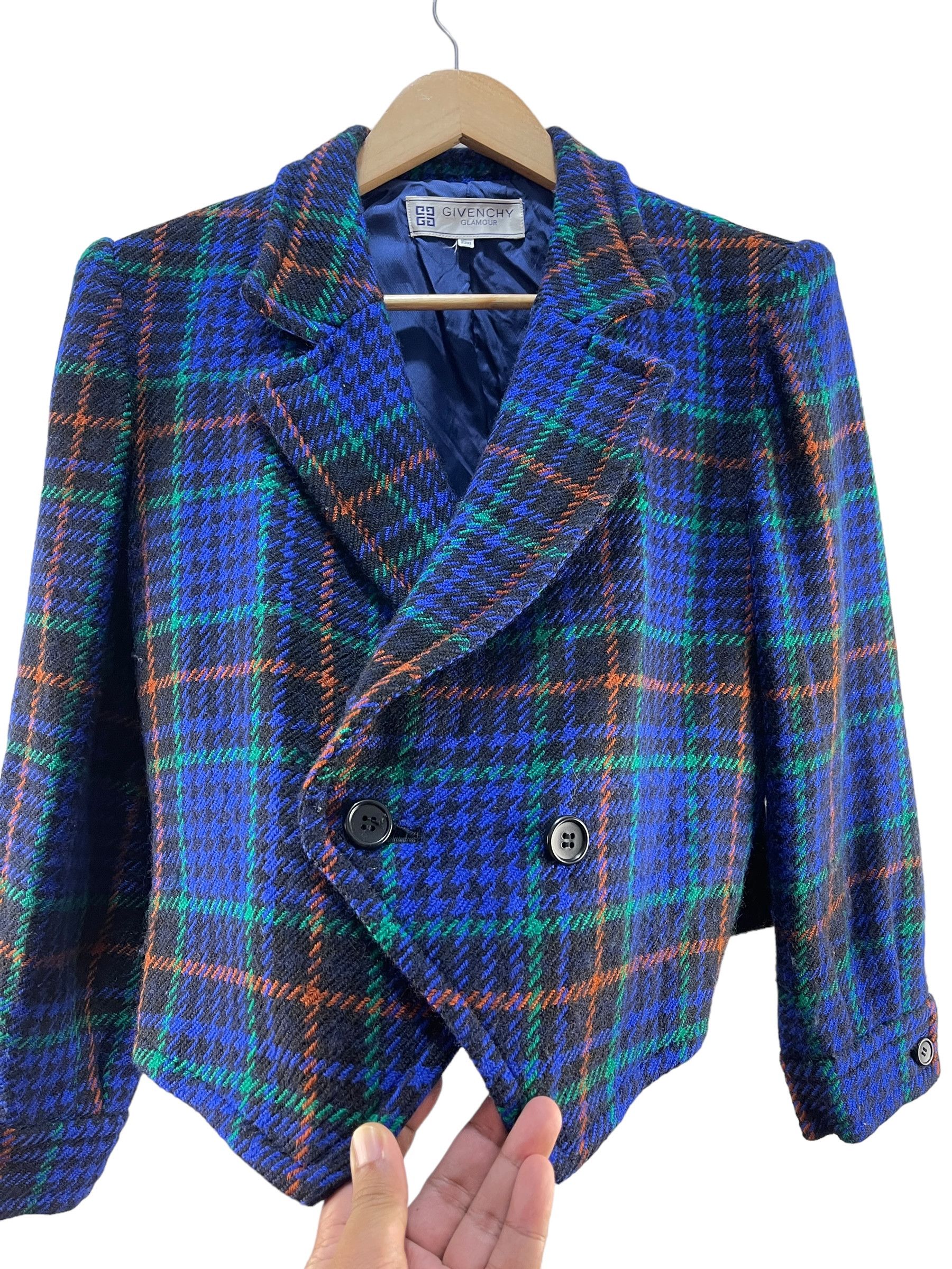 Givenchy Vintage Givenchy Glamour Tweed Jacket Size S / US 4 / IT 40 - 8 Thumbnail