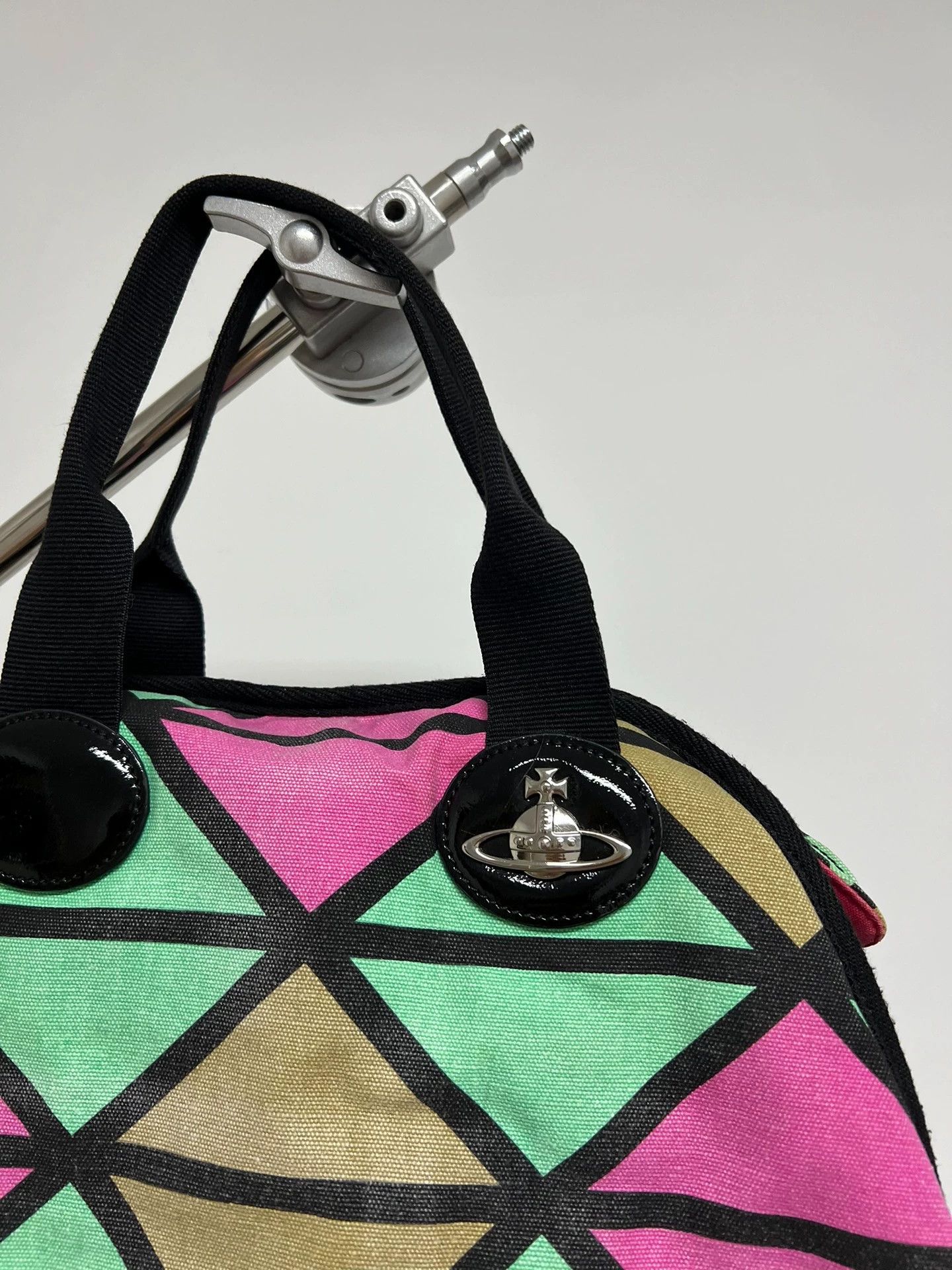 Vivienne Westwood Vivienne Westwood rare colorblock tote bag size free Size ONE SIZE - 3 Thumbnail