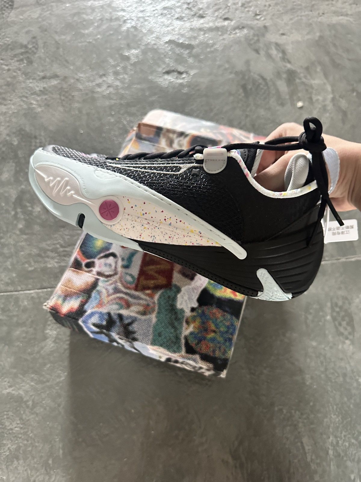 Li-Ning Li-Ning Wade All City 14 "Insomnia" Low-Top Basketball Shoes Size US 9 / IT 39 - 7 Thumbnail