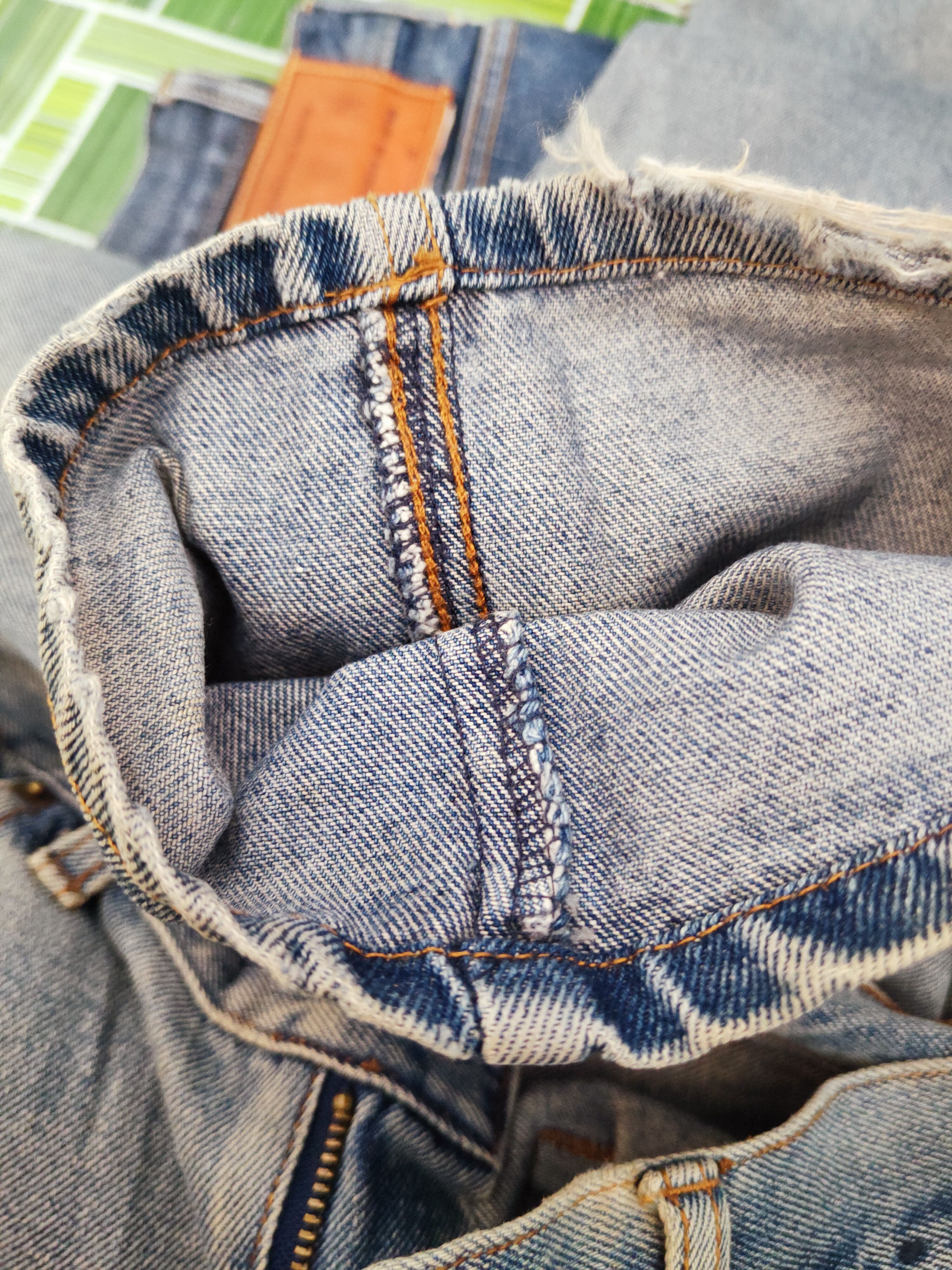 Japanese Brand Japanese Brand Blue Faded Distressed Ripped Jeans #W948 Size US 34 / EU 50 - 19 Thumbnail