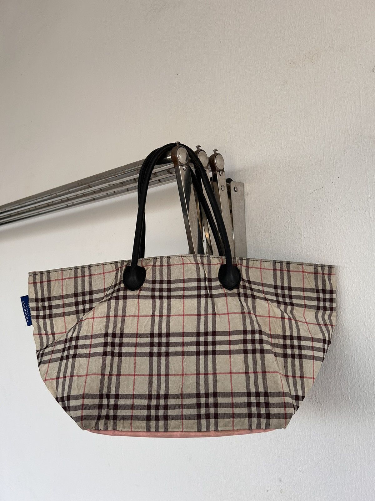 Burberry Burberry Nylon Blue Label Canvas Size ONE SIZE - 2 Thumbnail
