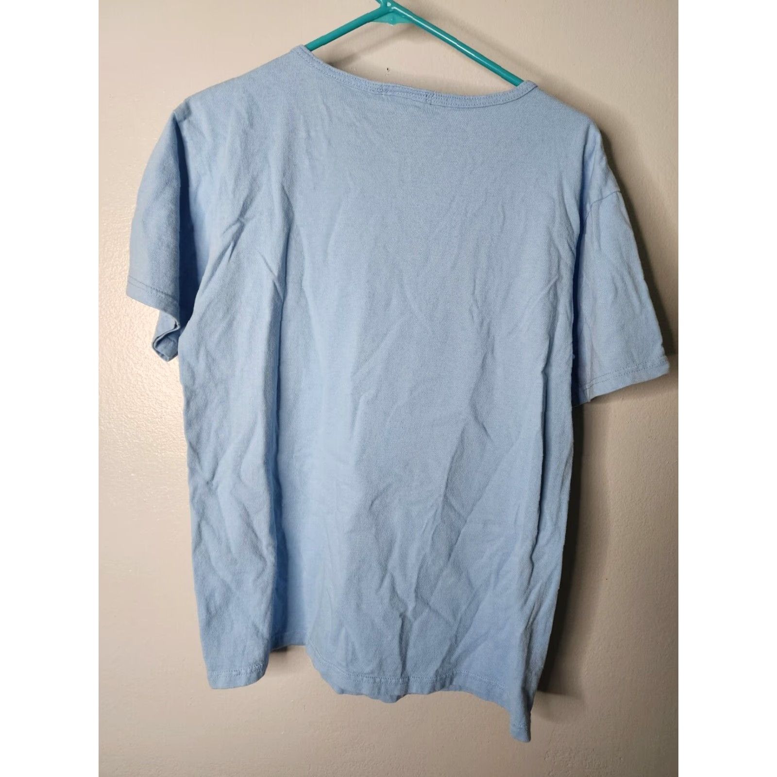 Vintage VINTAGE Florida T-Shirt Unisex Adults Medium Blue Solid Souvenir Alligator Nature Spring Size US M / EU 48-50 / 2 - 2 Thumbnail