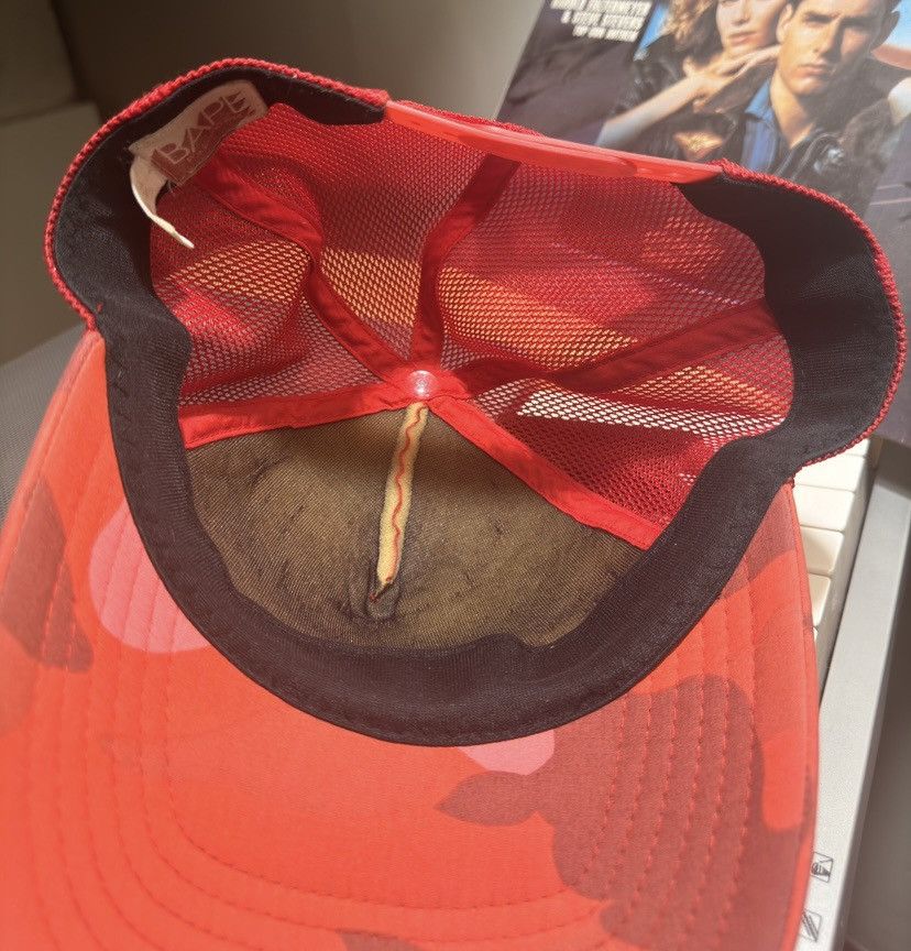 Bape 2007 Bape x Van Halen color camo trucker cap Size ONE SIZE - 6 Thumbnail